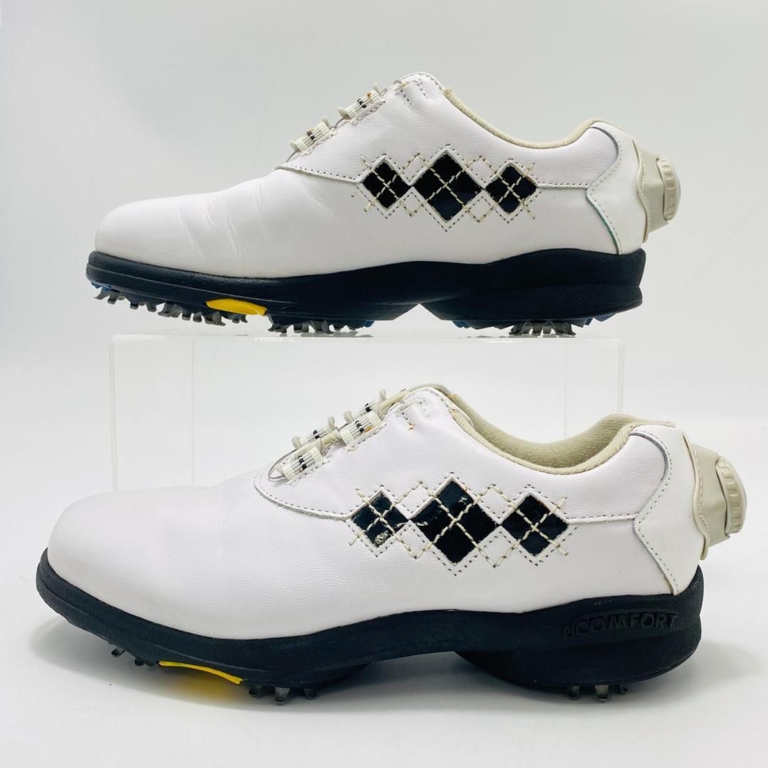 FOOT JOY ゴルフシューズ boaクロージャーシステム 26cm ホワイト FOOT JOY ゴルフシューズ boaクロージャーシステム 23cm
