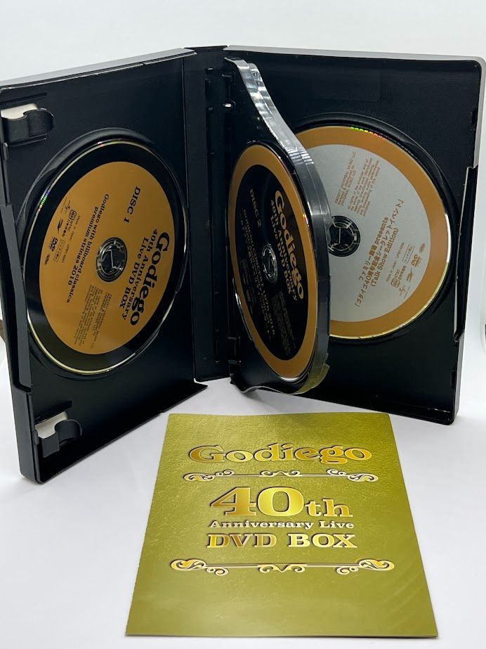 Godiego 40th Anniversary Live DVD BOX - ミュージック