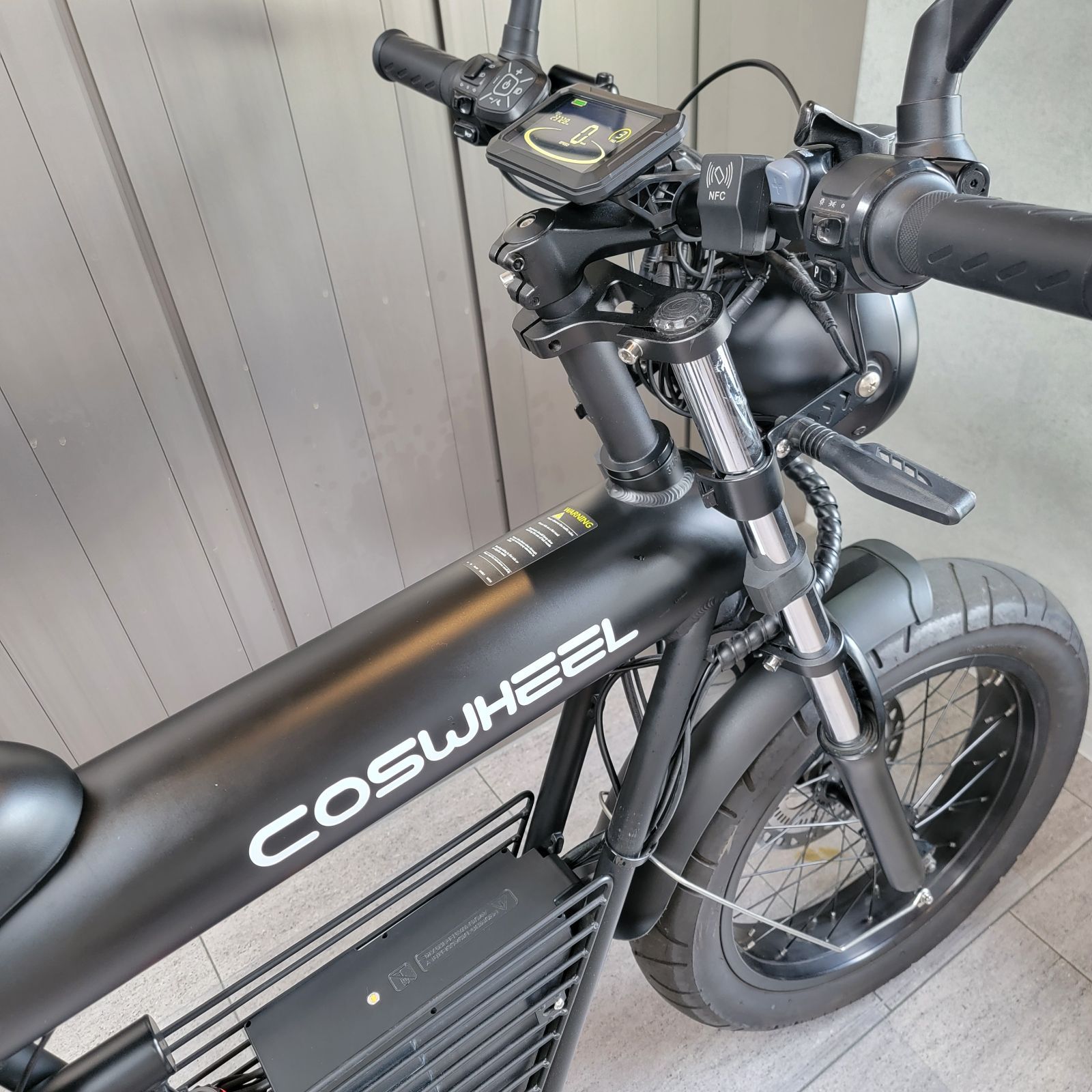 中古車】COSWHEEL MIRAI 1000W ブラック 原付2種 電動バイク