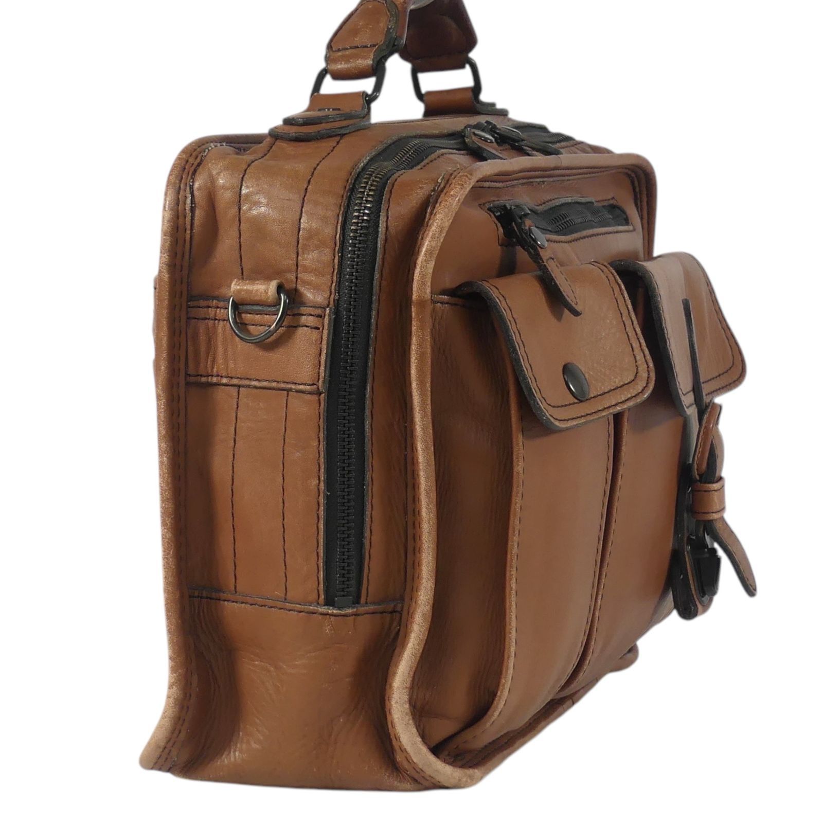 ✨美品✨️ポーター バロン ショルダーバッグ 斜め掛け レザー ダブルベルト 茶 ✨美品✨️ポーター バロン ショルダーバッグ 斜め掛け レザー ダブル