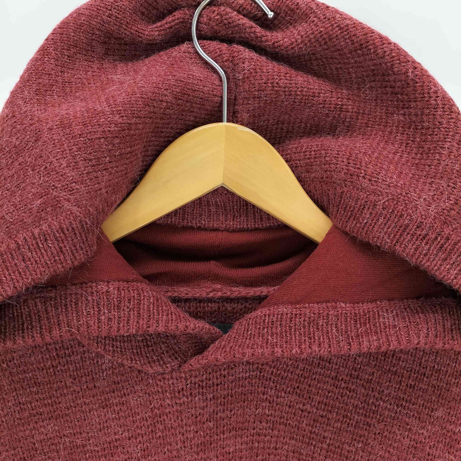 ステューシー Stussy 24AW FELT PATCH KNIT HOODIE メンズ