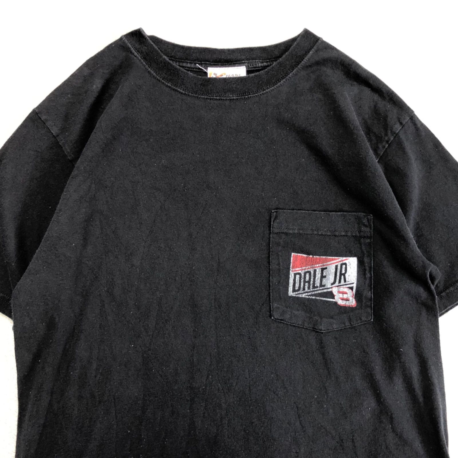 CHASE AUTHENTICS ポケットTシャツ プリント Dale Earnhardt Jr 