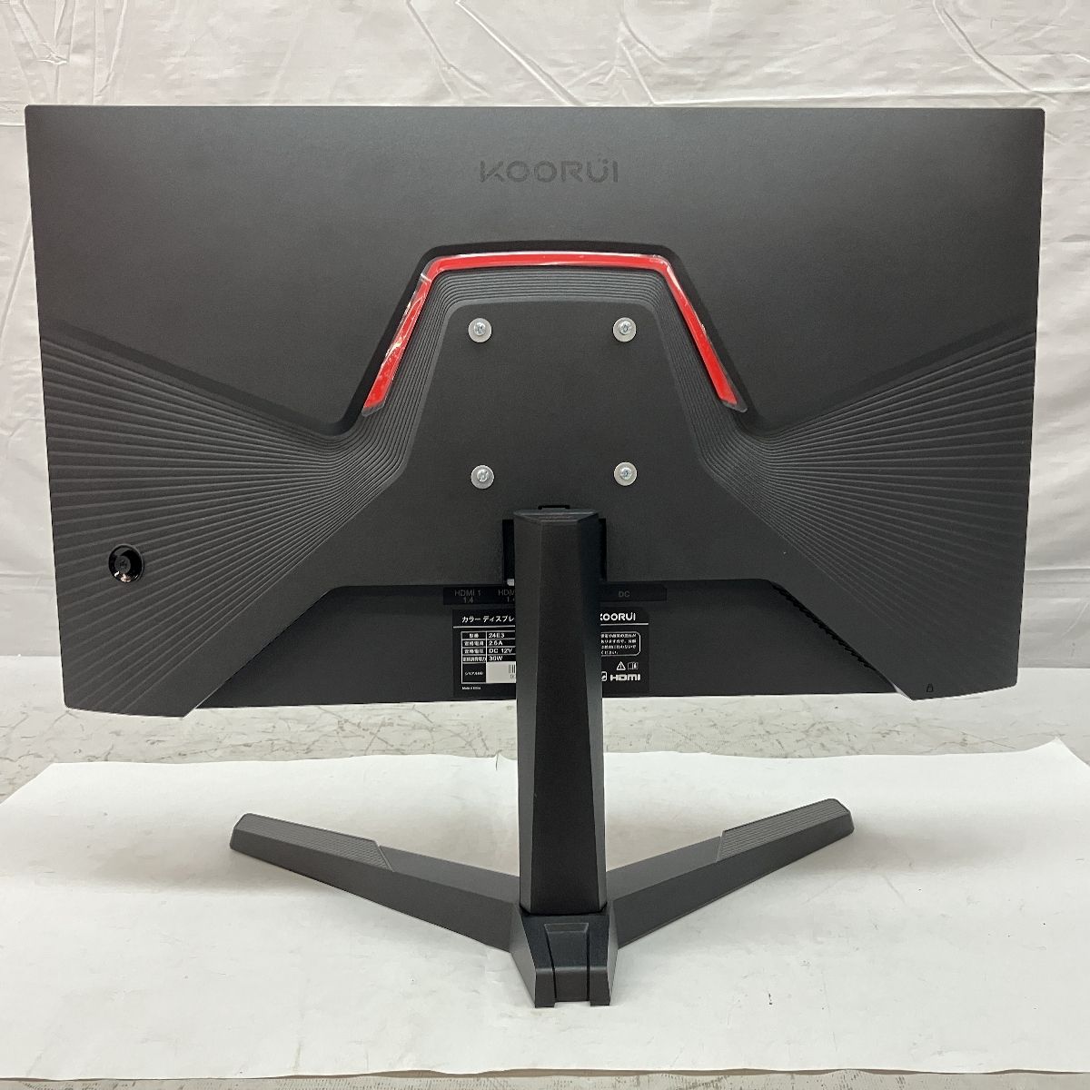 KOORUI 24E3 HDMIディスプレイ本体 KOORUI モニター ゲーミング