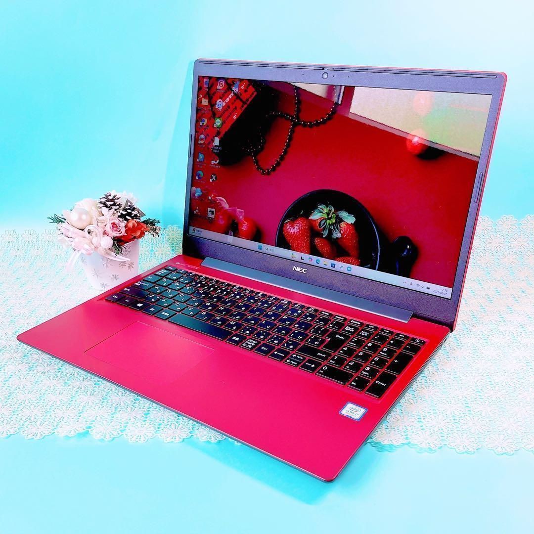 美品✨️第8世代Corei7❣️大人気！薄型ノートパソコン Windows11 爆速