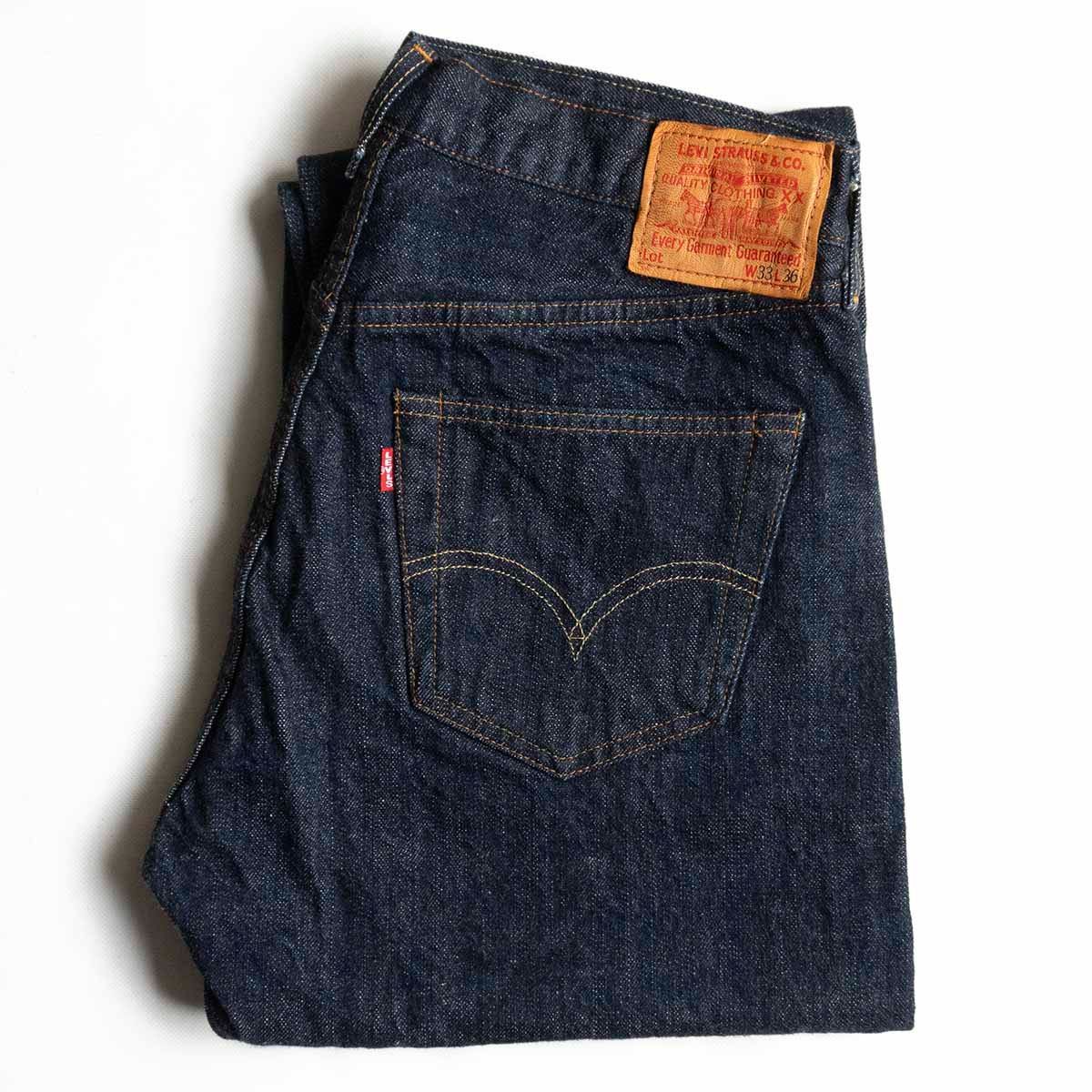 美品/濃紺】 LEVI'S 【50S-XX ビッグE デニムパンツ 】33×36