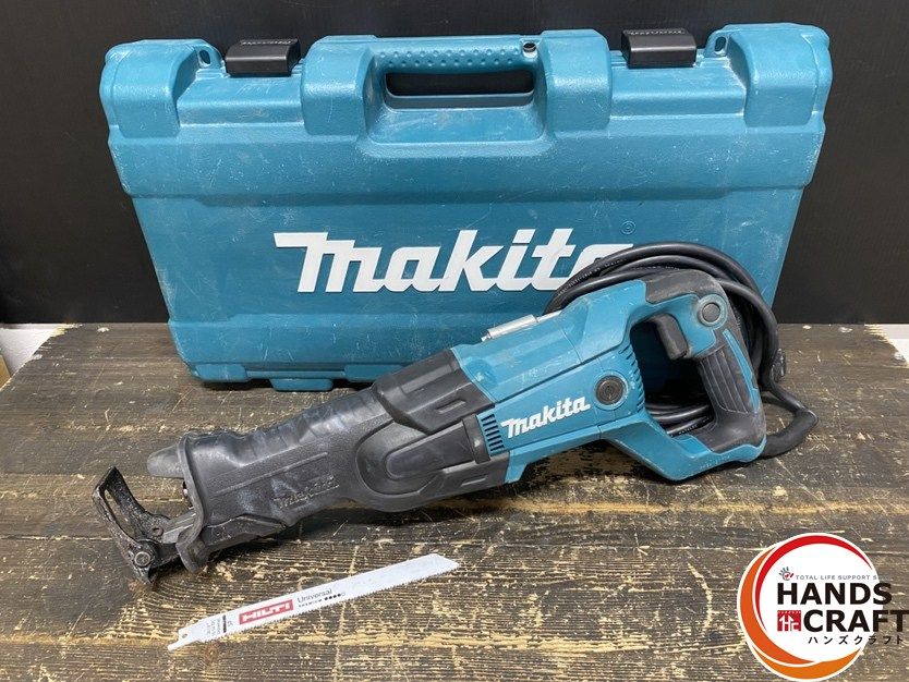 ● 品 makita マキタ JR3061T レシプロソー 単相100V ストローク数 0-3 000min-1 ストローク 32mm 切断能力 パイプ130mm ケース有