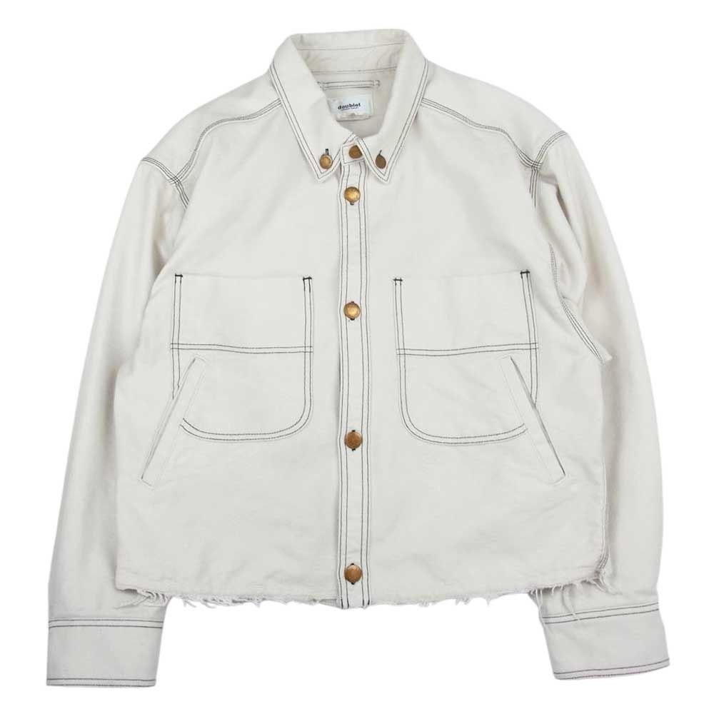 ダブレット doublet 20SS HEAVY TWILL CUT-OFF JACKET ヘビーツイル 