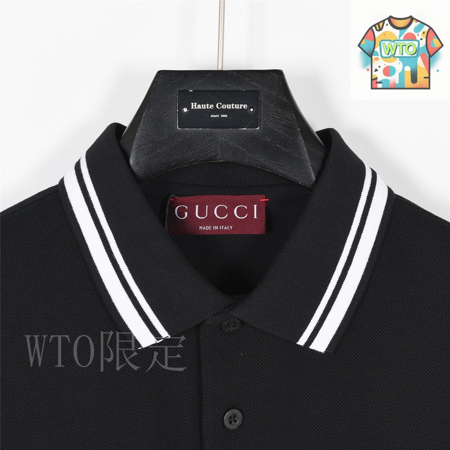 今日特価】Gucci ストライプロゴ ショートポロシャツ-1 - メルカリ