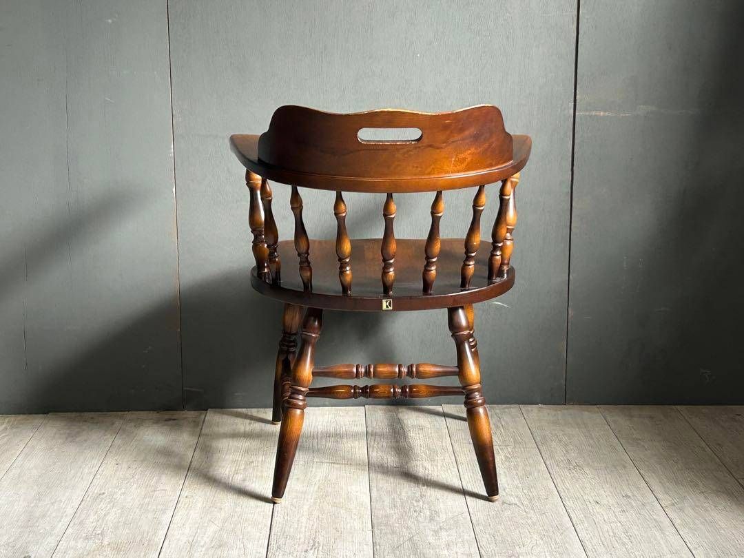 ③飛騨産業　ウィンザーチェア　アームチェア　ヴィンテージ　キャプテンチェア　IS 飛騨産業 穂高シリーズ アームチェア【1】 キャプテンチェア