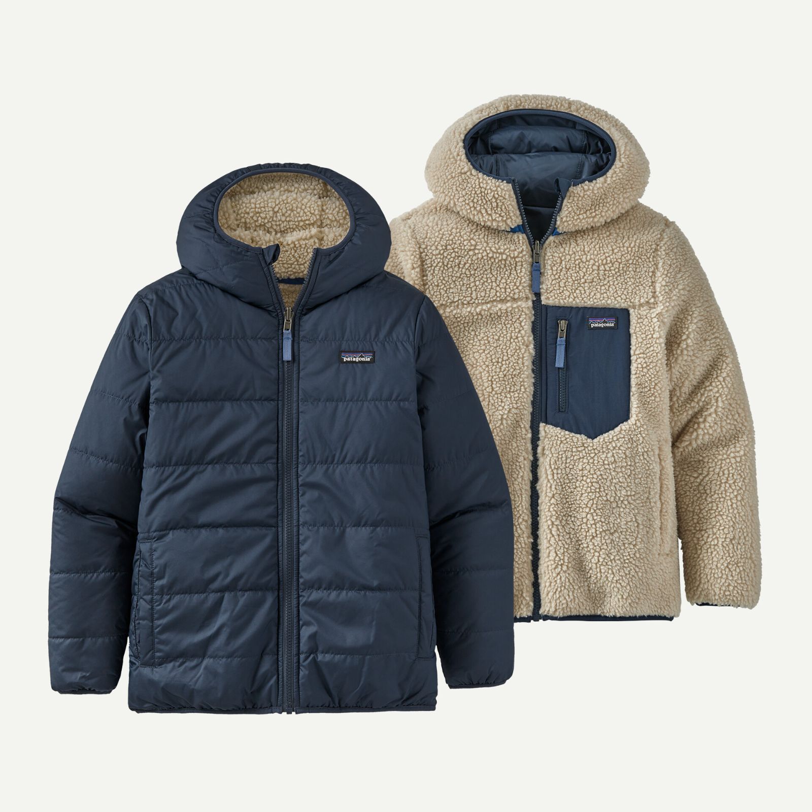 patagonia パタゴニア K s Reversible Ready Freddy Hoody Lady Freddy キッズ フレディ フーディ 68095 NENA XS レディース フリース ボア ダウン ジャケット