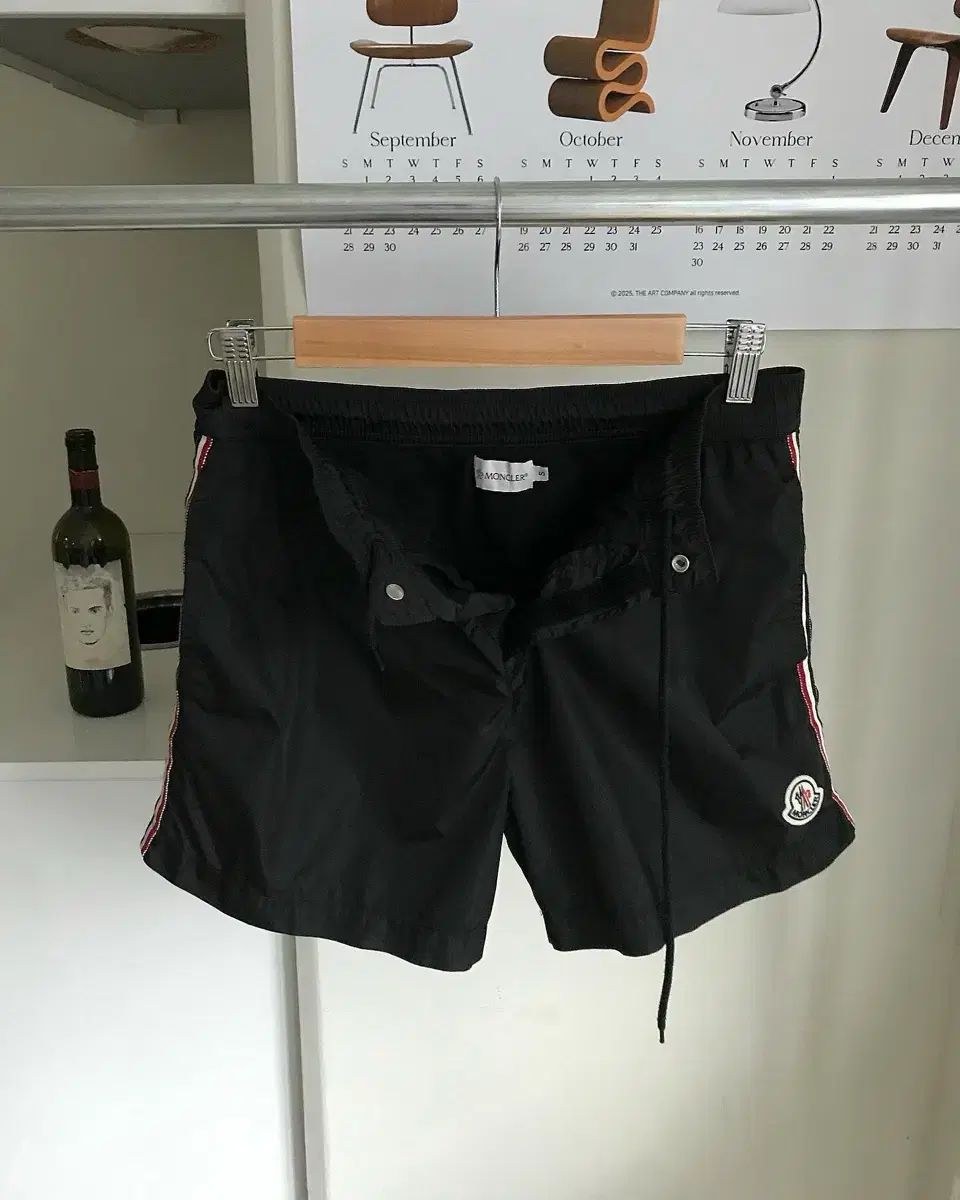MONCLER Boxer Mare スイム ショーツ ショートパンツ 黒 MONCLER