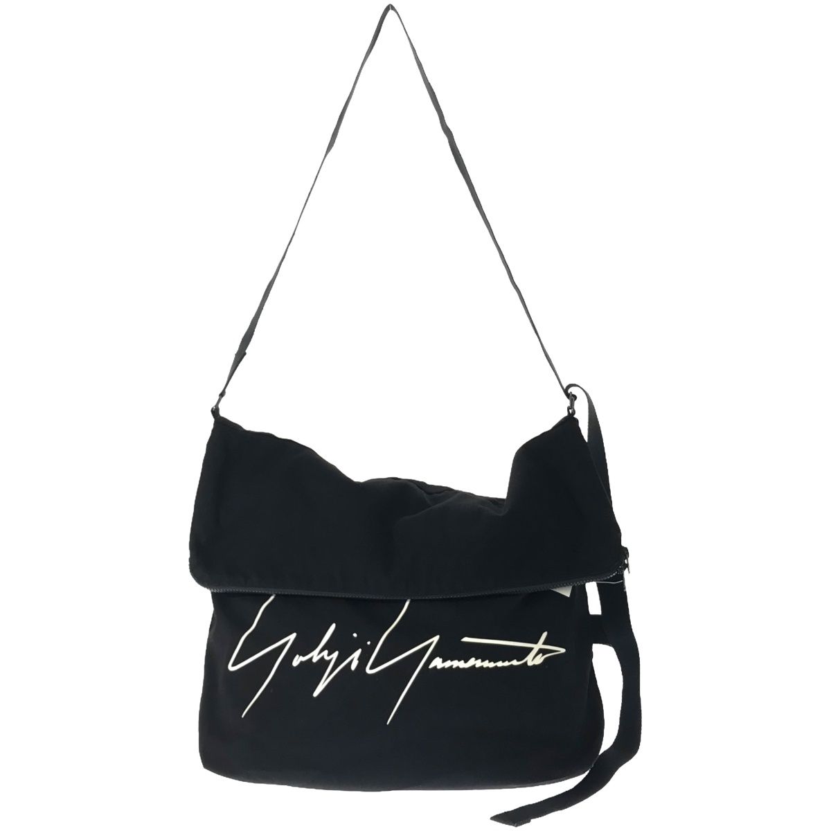 yohji yamamoto レザー　ノベルティ　ショルダーバッグ 中古・古着通販】YOHJI YAMAMOTO (ヨウジヤマモト) ノベルティ