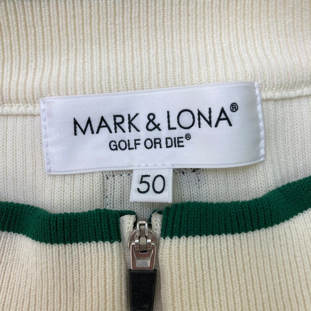サイズ：50 MARK&LONA マークアンドロナ 2024年モデル ハーフジップ