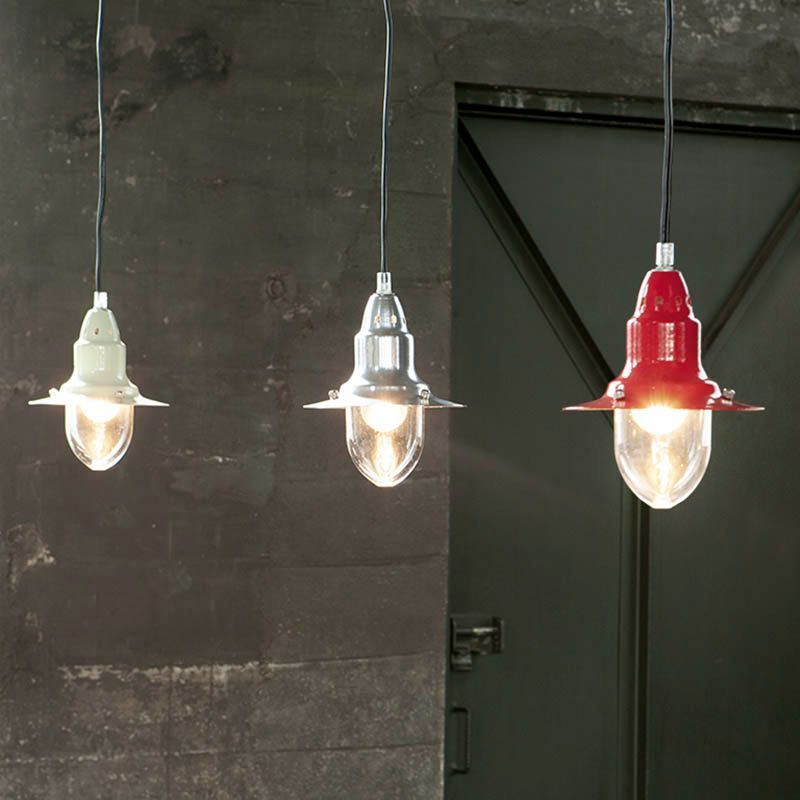 DULTON PENDANT LAMP RED ペンダント ランプ 赤 100-093RD　マリンランプ ダルトン　インダストリアル アメリカン ヴィンテージ