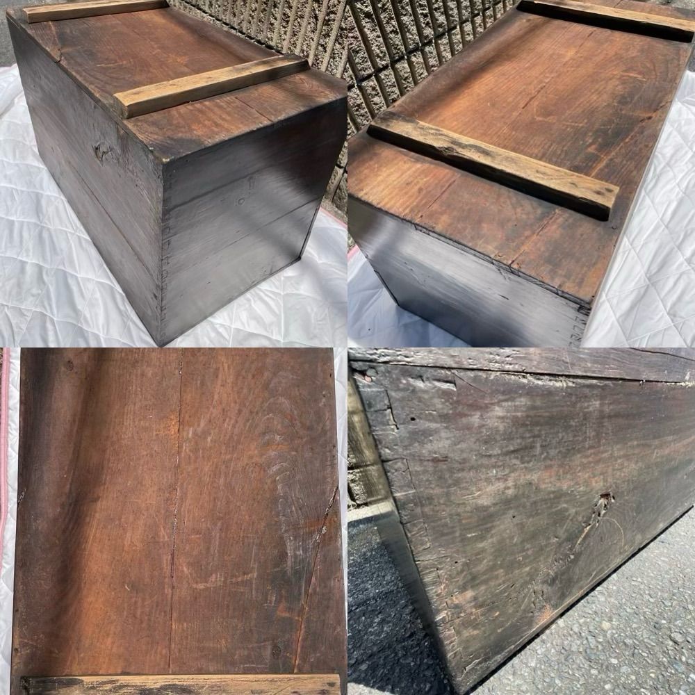 あき様専用】李朝箪笥 バンダジ 骨董 アンティーク 李朝家具 バンダジ