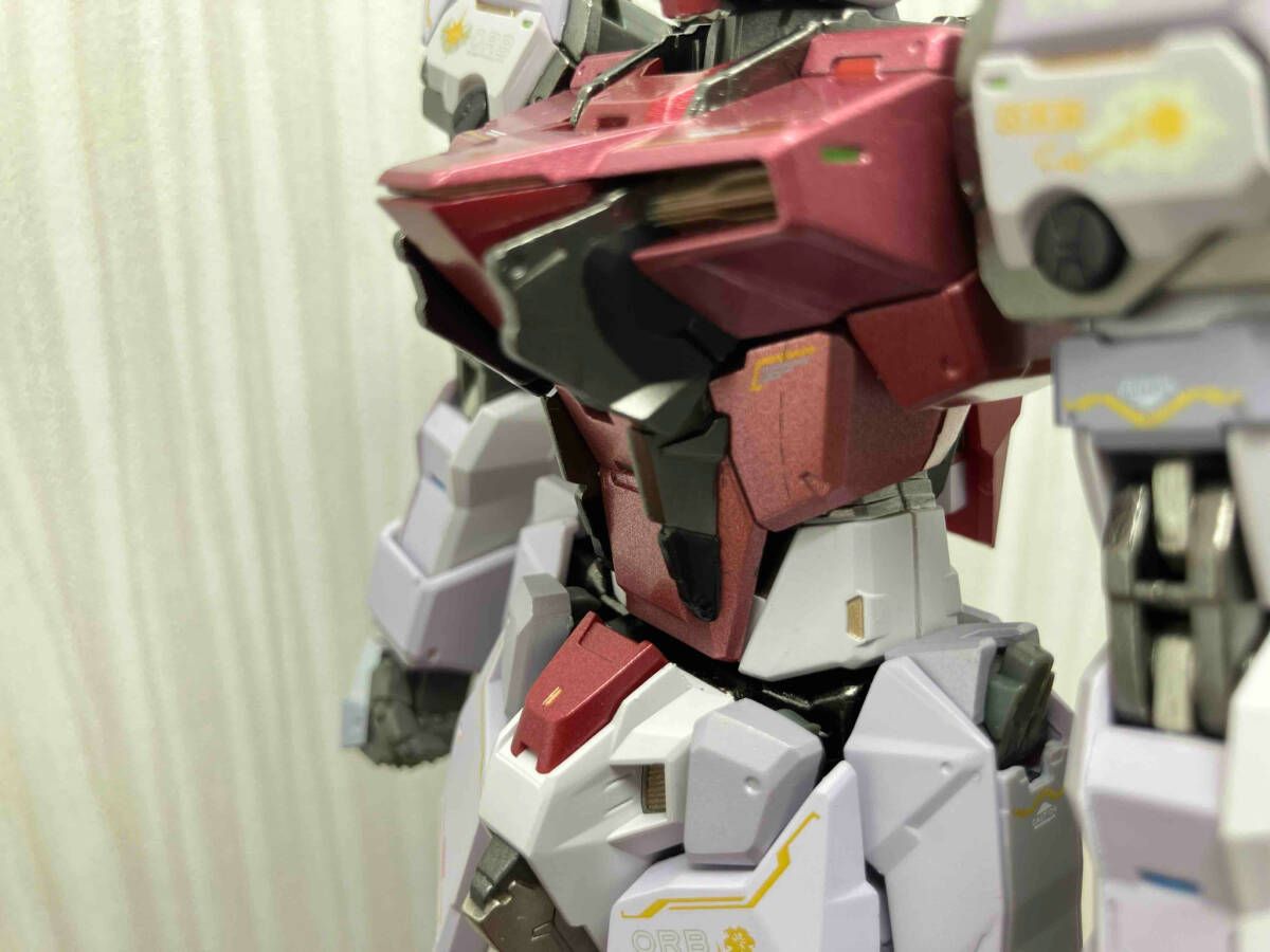 L BUILD ストライクルージュ オオトリ装備 機動戦士ガンダムSEED 魂ウェブ商店限定 ガンダムSEED DESTINY』ストライクルージュ オオトリ装備がMETAL