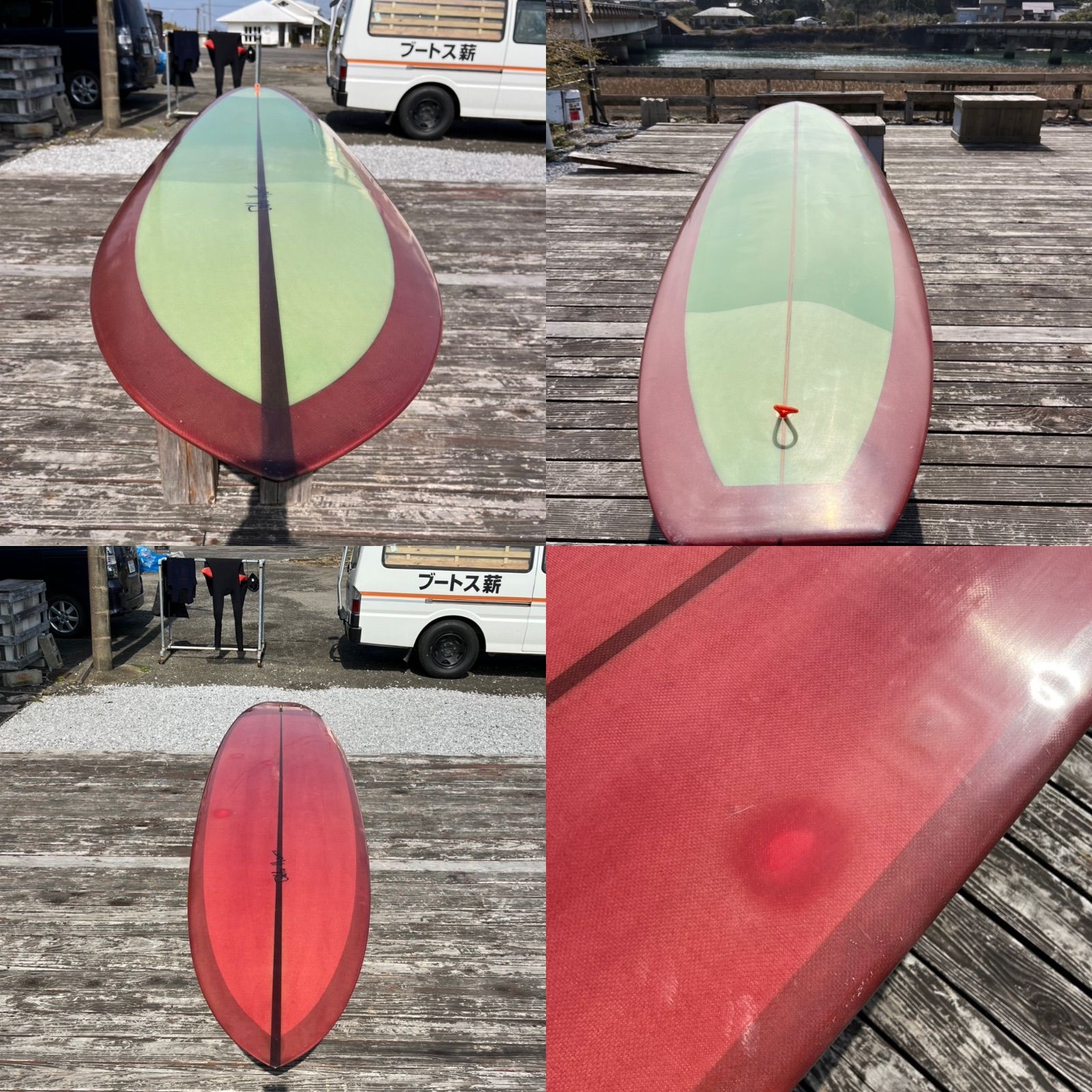 送料別途ご請求 ロングボード シングルフィン Gato Heroi 9'6” SLIVER