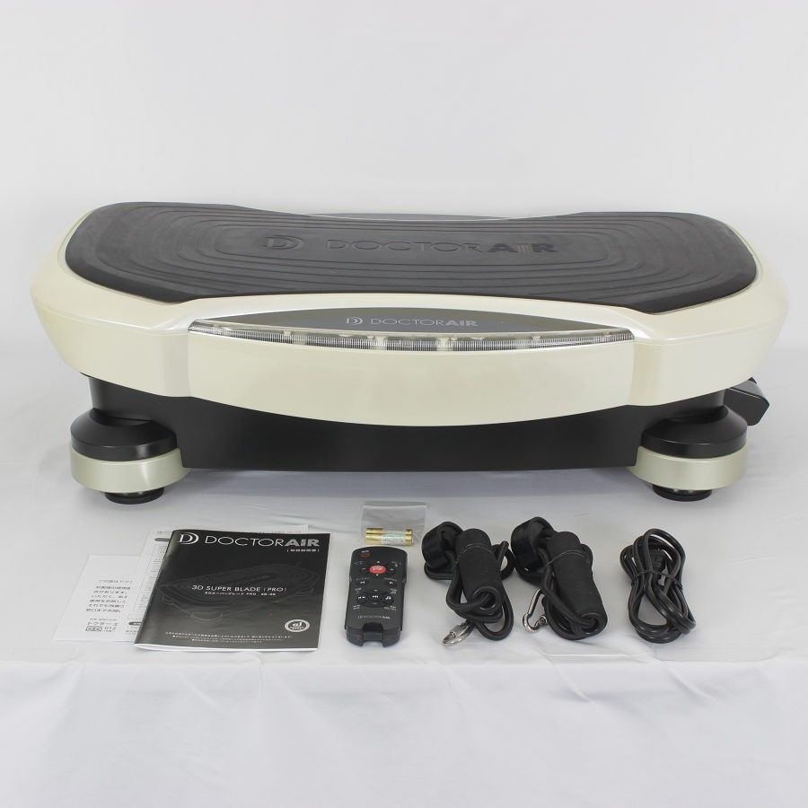 ドクターエア 3Dスーパーブレード PRO SB-06-WH エクササイズ 振動マシン DOCTORAIR 本体