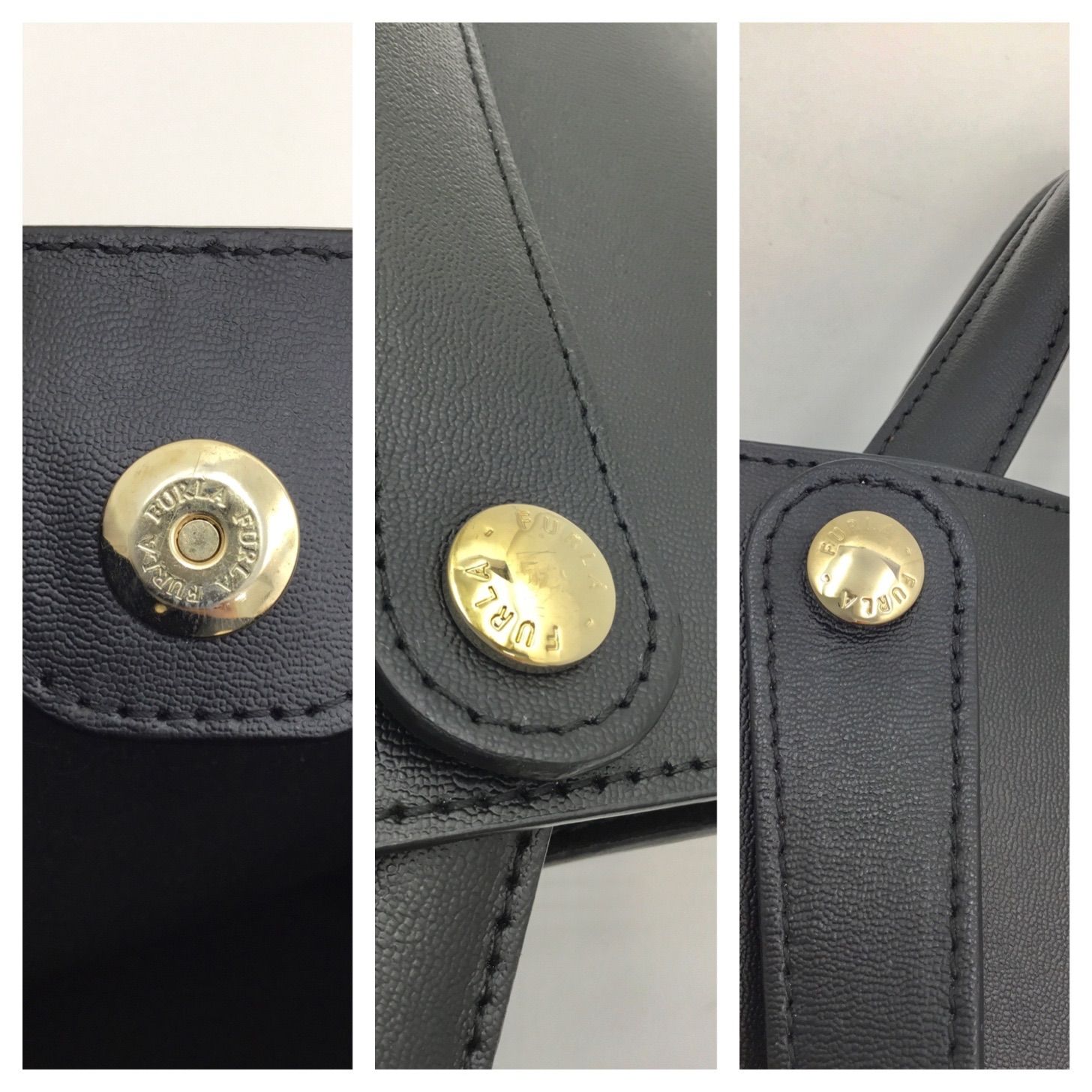 中古 美品】フルラ FURLA ムーサ S ミニトート MUSA S TOTE 