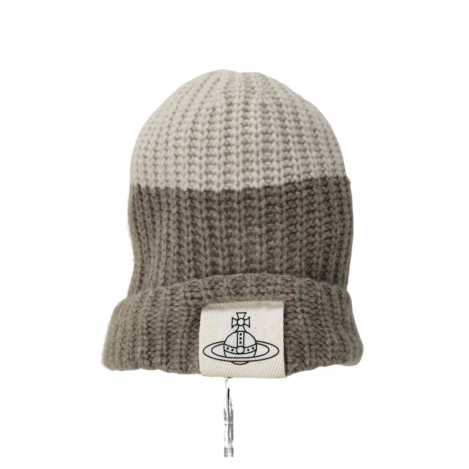 ヴィヴィアンウエストウッド　ニット帽　ワッペン ヴィヴィアンウエストウッド Vivienne Westwood フロントロゴワッペン