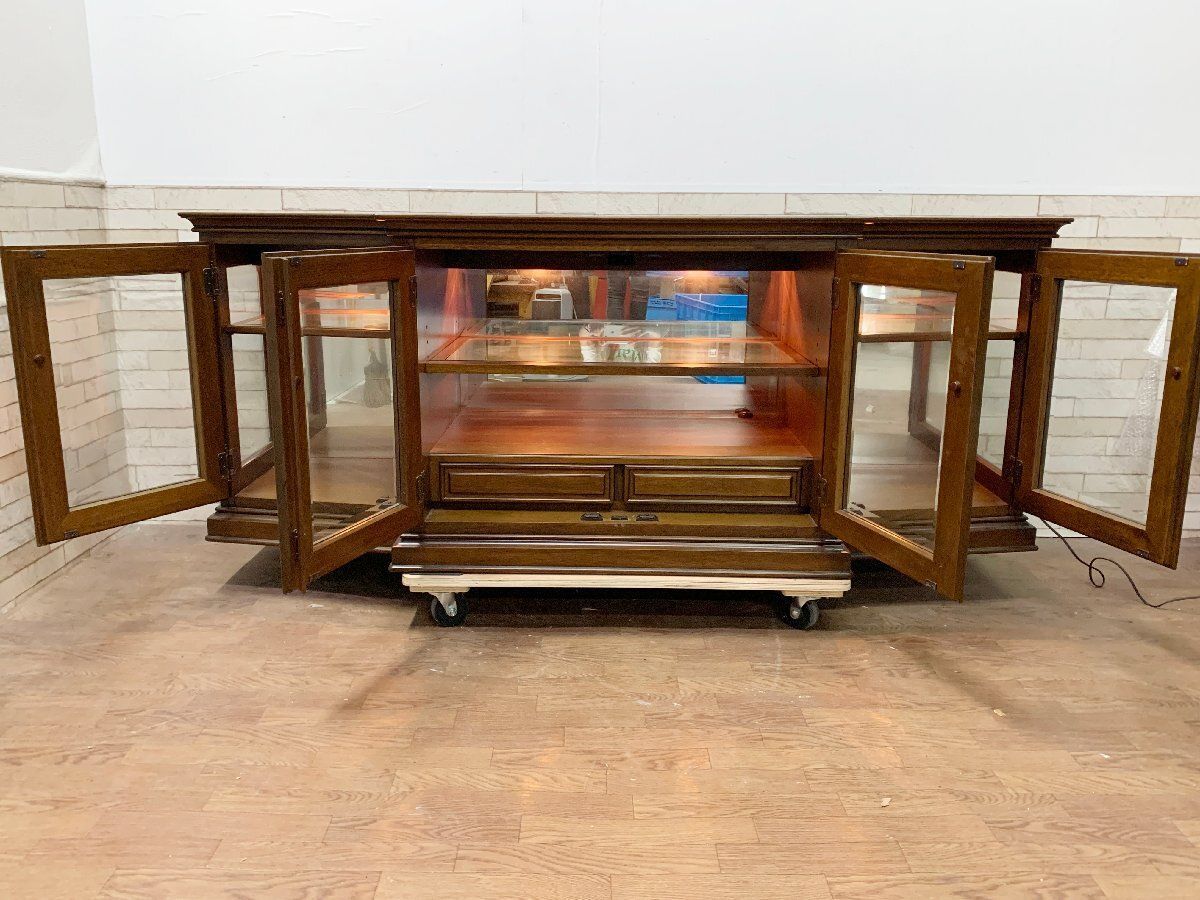 MARUNI マルニ木工 キャビネット 地中海シリーズ ローボード