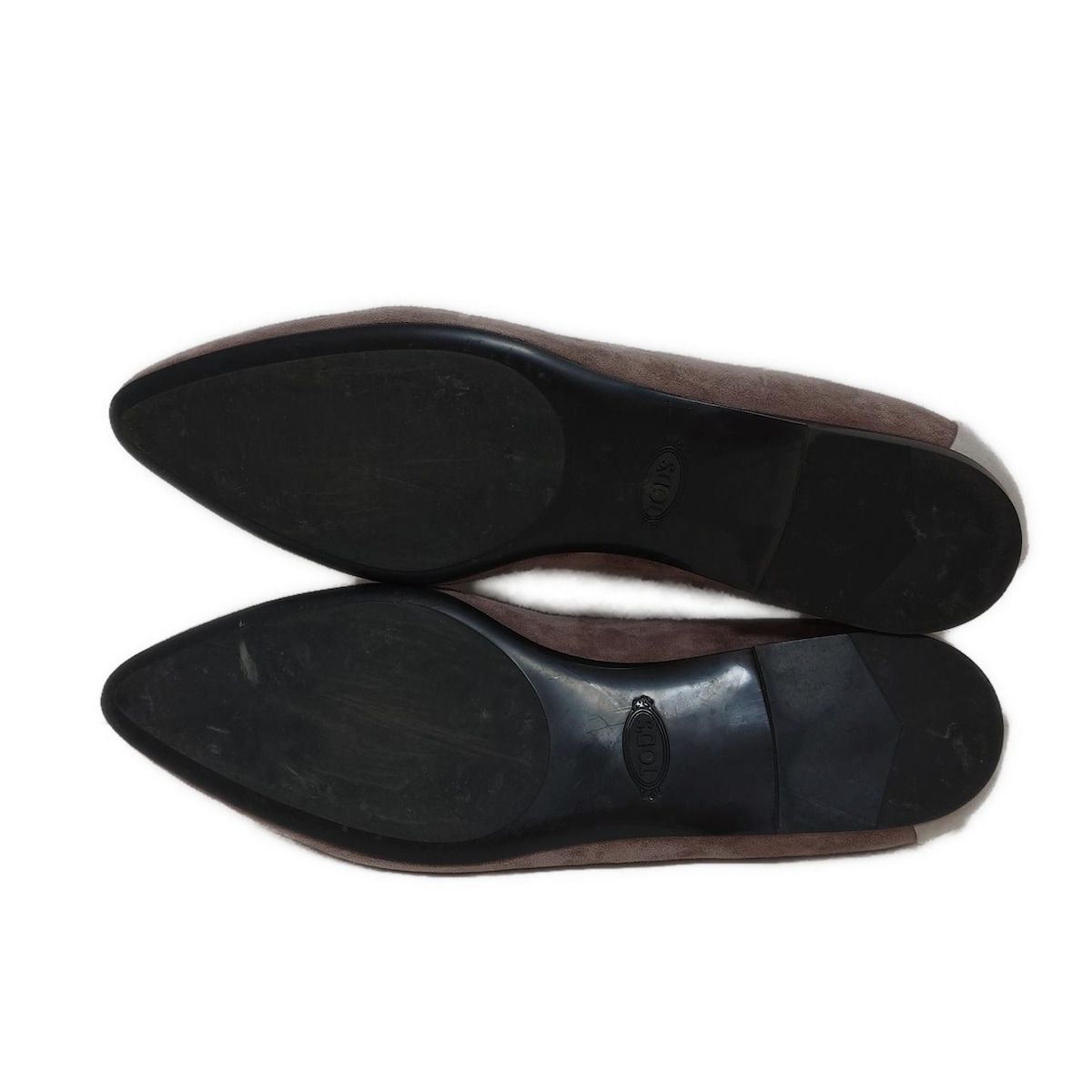 TOD'S(トッズ) フラットシューズ 36 1/2 レディース - グレー TOD'S(トッズ) フラットシューズ 36 1/2 レディース - グレー