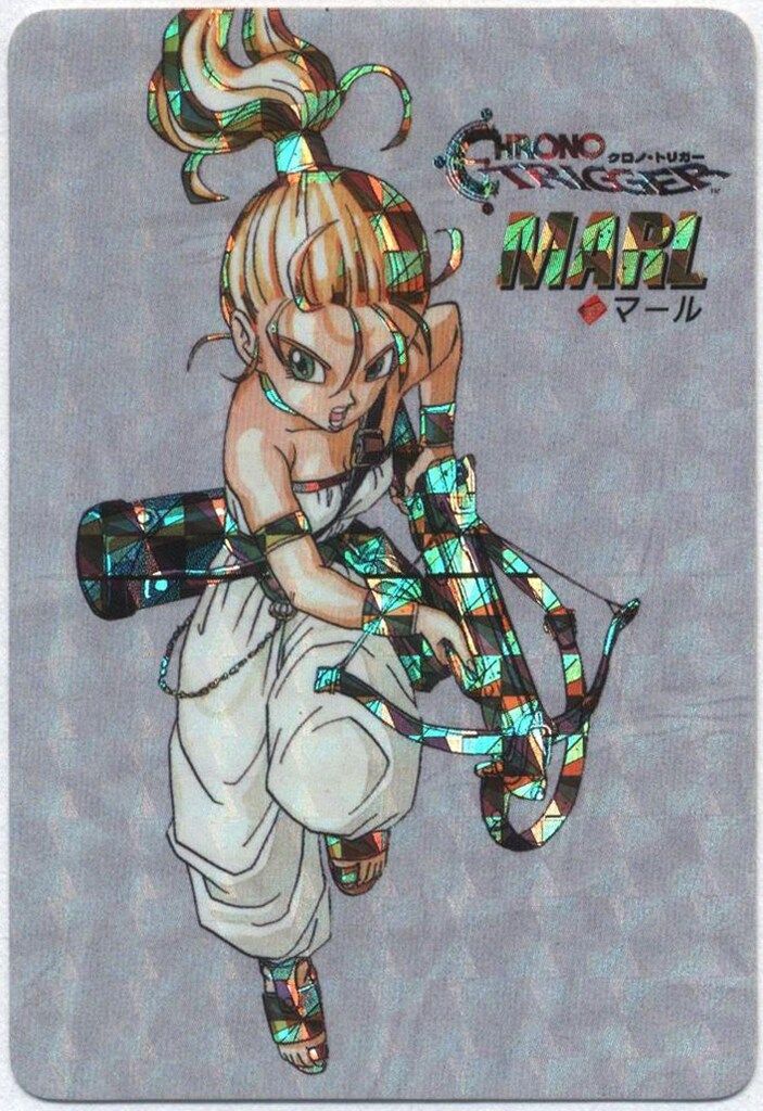 袋出し品 クロノトリガー カード マール プリズム SQUARE ENIX クロノトリガー SFC予約特典カード マール(角