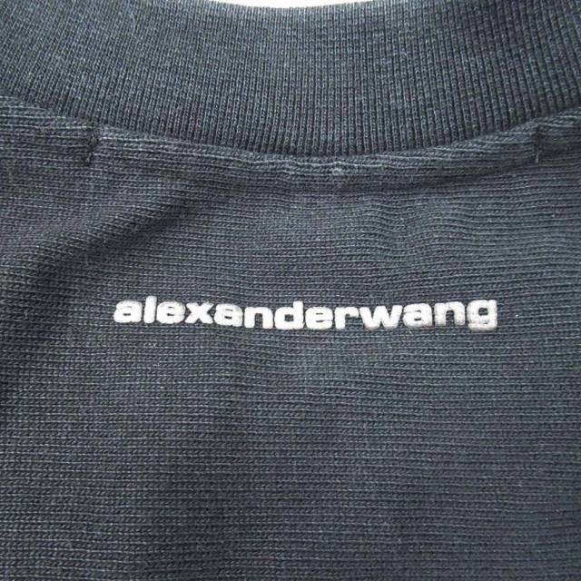23aw アレキサンダーワン ALEXANDER WANG Beefy Graphic Sweatshirt ビーフィー グラフィック スウェットシャツ オーバー トレーナー XL 黒 Alexander Wang - ALEXANDER WANG アレキサンダーワン 23AW