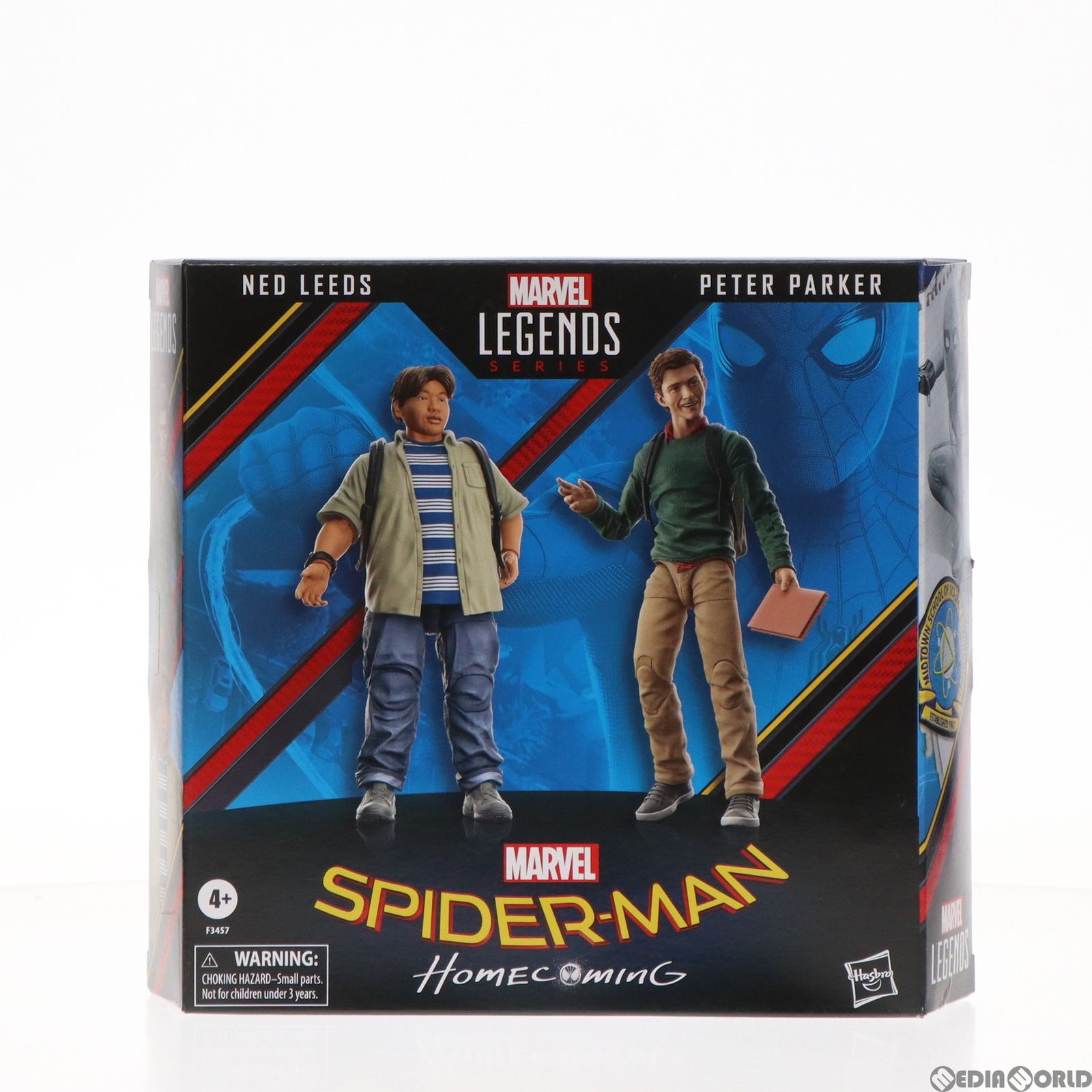フィギュア　ピーター・パーカー＆ネッド・リード 2パック 「スパイダーマン：ホームカミング」 スパイダーマン60周年記念シリーズ ハズブロアクションフィギュア 6インチ レジェンド トイサピエンス限定 トイサピエンス限定 マーベル・レジェンド スパイダーマン60周年