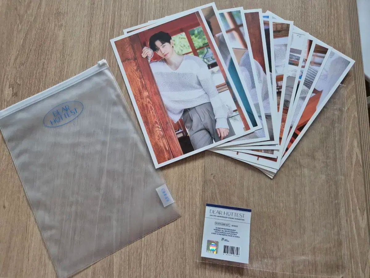 2pm イ・ジュノ(LEE JUNHO) ホットリスト 13 周年 ポストカードセット