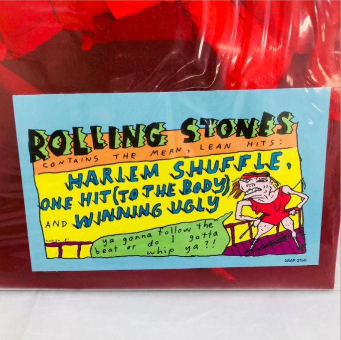 【激レア!!ポスター付き完品ＬＰ】ローリング・ストーンズ／ダーティ・ワーク Rolling Stones / Dirty Work - Sweet Nuthin' Records