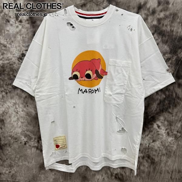 未使用】SEVESKIG/セヴシグ Vintage S/SL Tee Shirt Ver,Maromi
