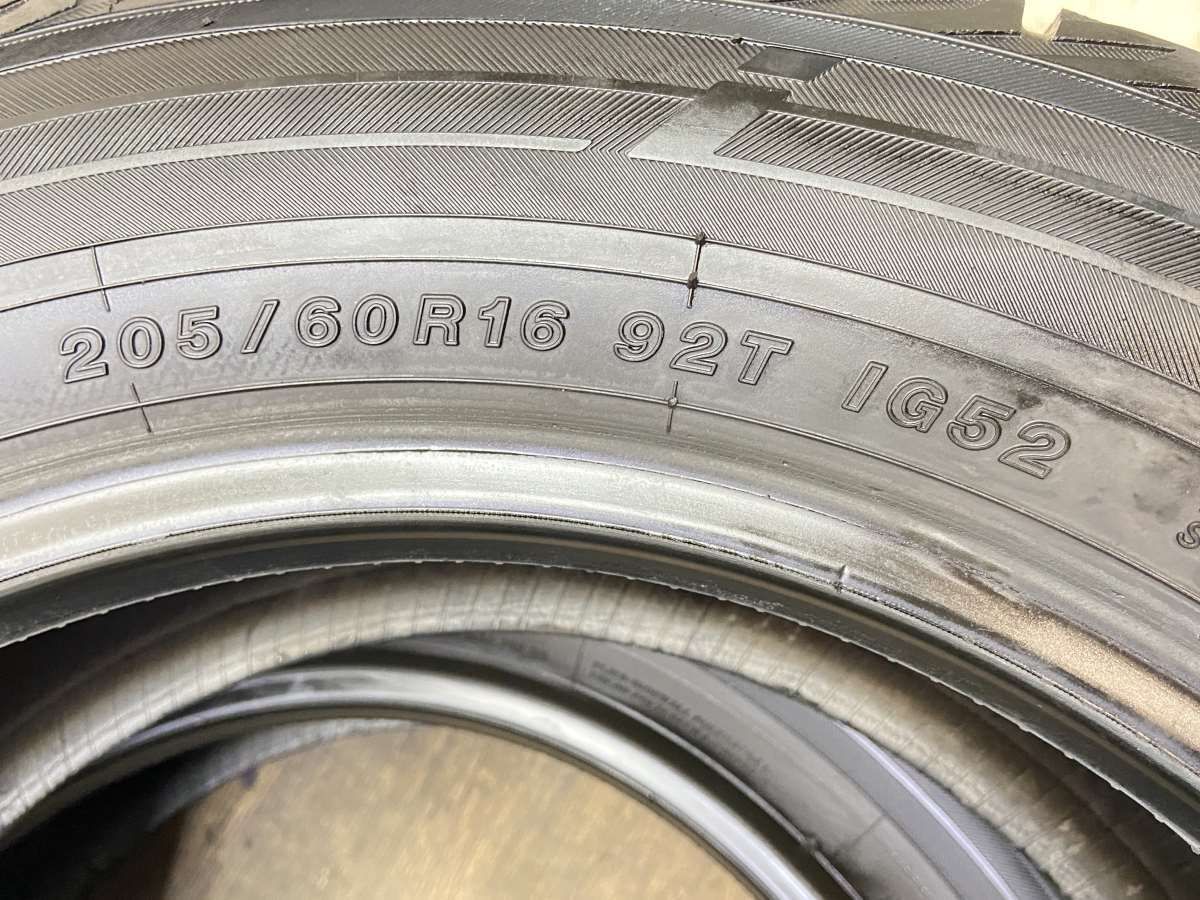 205/60R16 ヨコハマ アイスガード iG52C 中古タイヤ スタッドレスタイヤ 2本セット w16240627041 - メルカリ