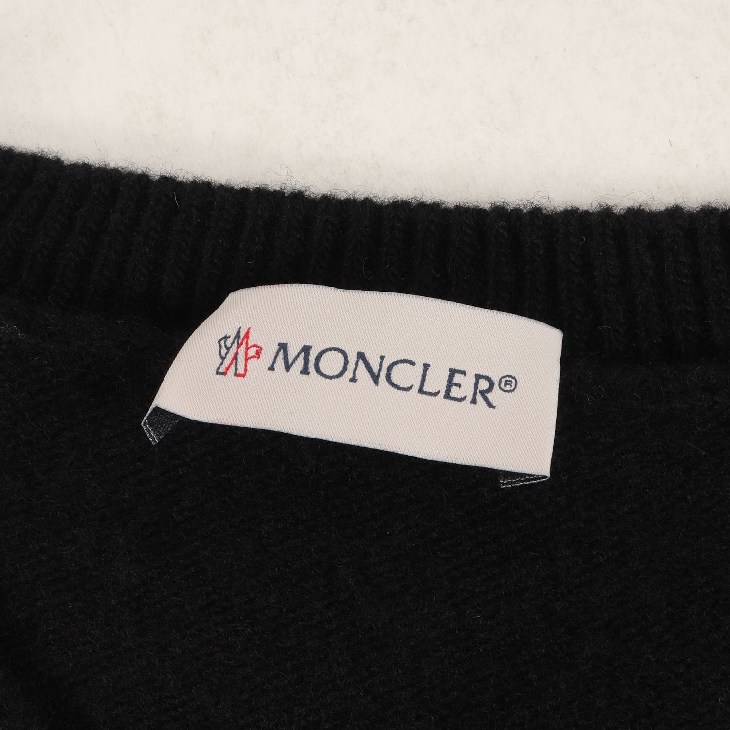 新品 MONCLER モンクレール ニット サイズ:XXL 21AW ロゴ ワッペン 