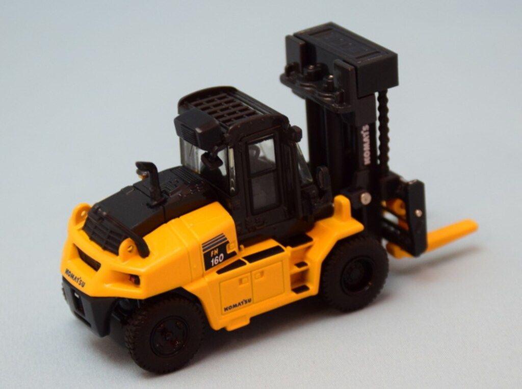 KOMATSU 1/87 コマツオリジナルミニチュア FH160-1 FORKLIFT
