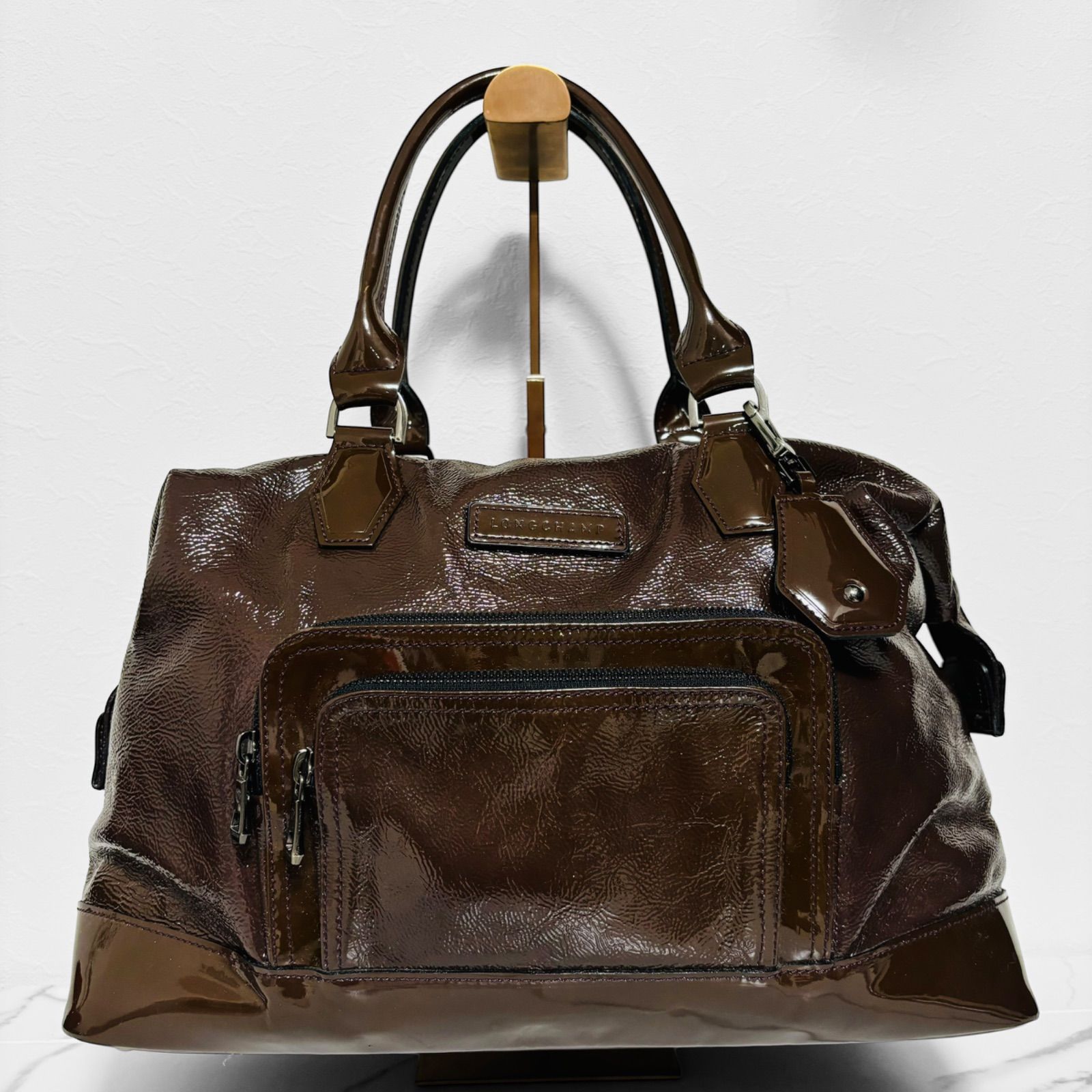 LONGCHAMP ロンシャン ドクターズバッグ ボストンバッグ トートバッグ 