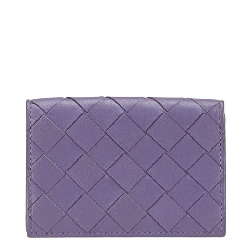 ボッテガヴェネタ イントレチャート パープル レザー レディース BOTTEGAVENETA 1-0224665