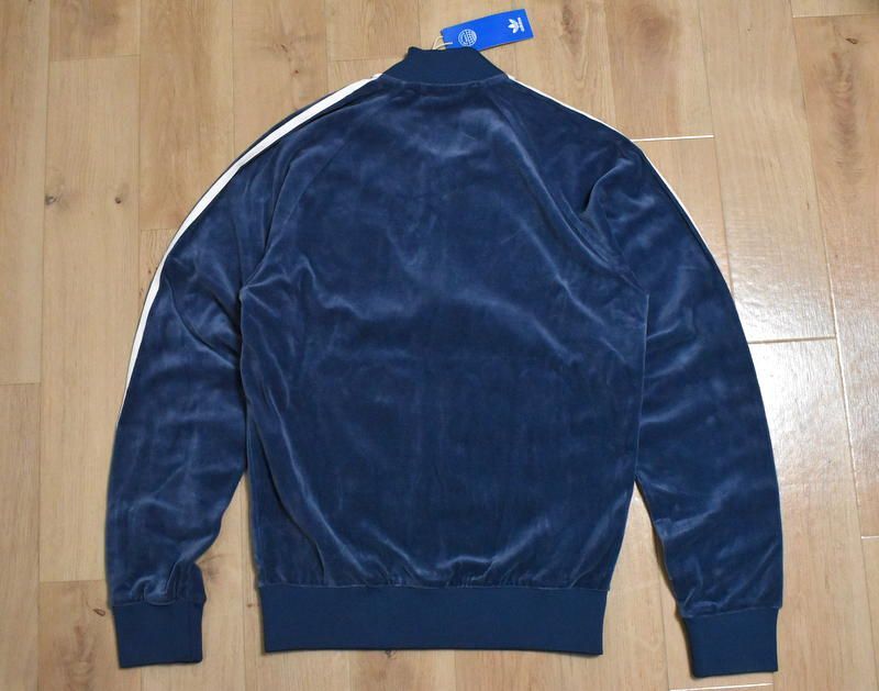 アディダス　adidas ジャージ　ベロア　トレフォイル 70年代 フランス製 adidas アディダス ベロアジャージ トラック