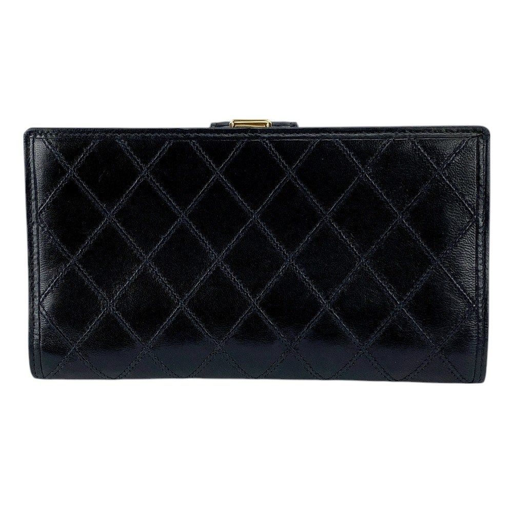 □美品□ヴィンテージ□ シャネル ビコローレ 長財布 札入れ