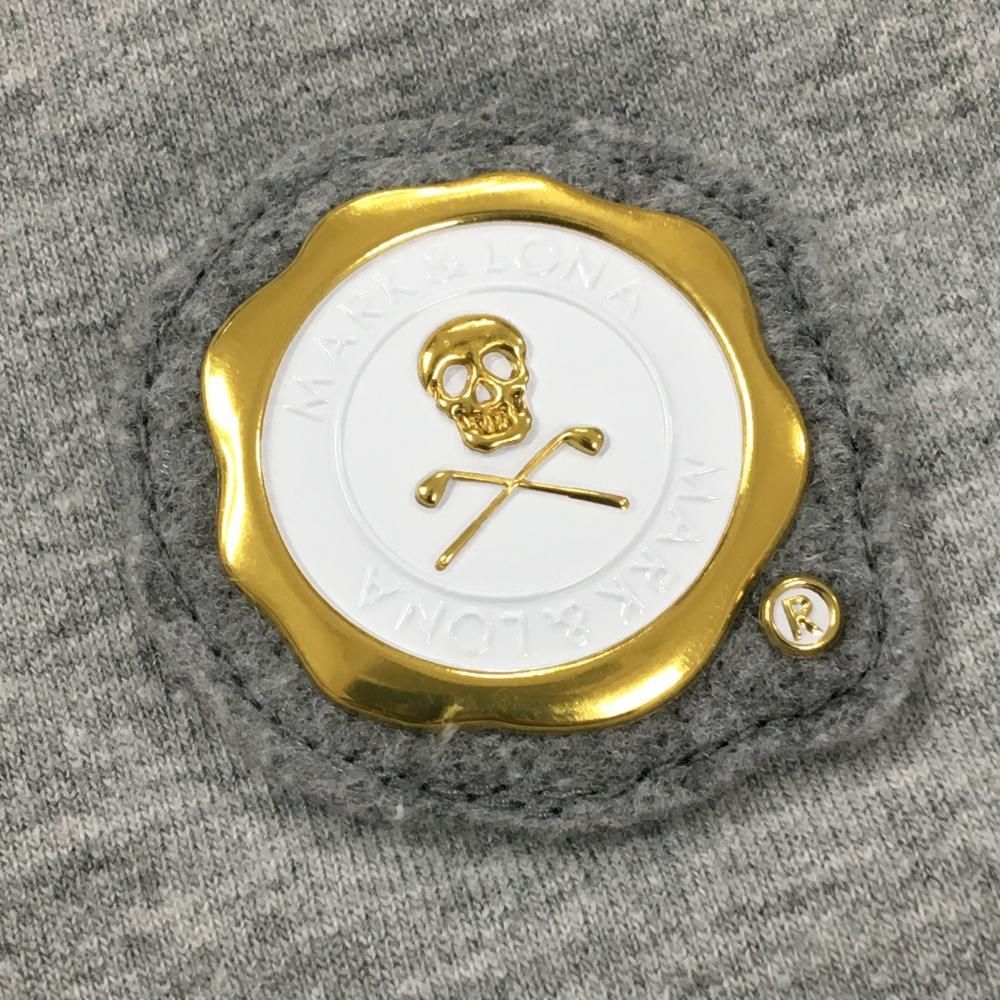 グレー×ピンク 裏起毛