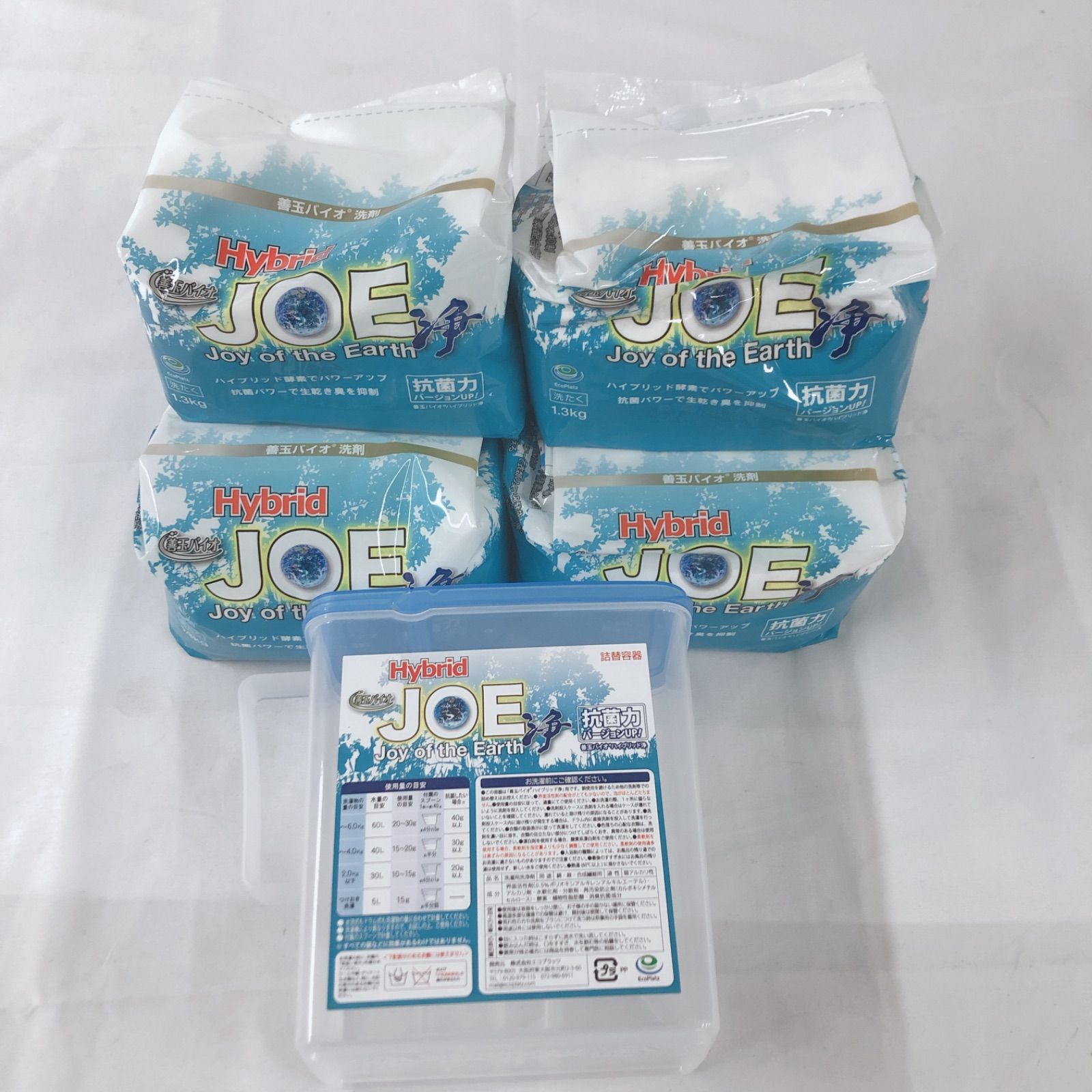 ④善玉バイオ洗剤 ハイブリッドJOE 浄