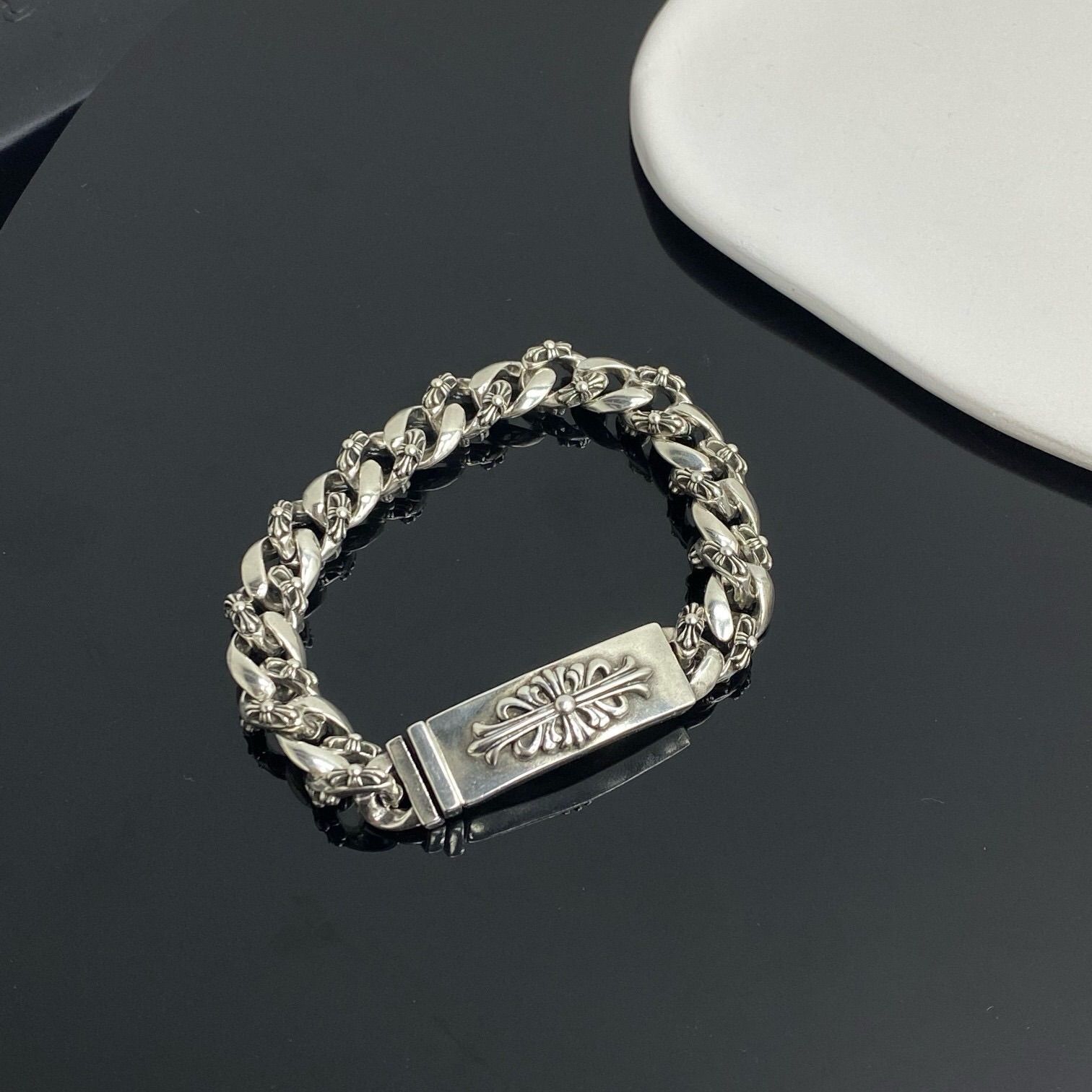 ChromeHeartブレスレッドID フローラル11LINK