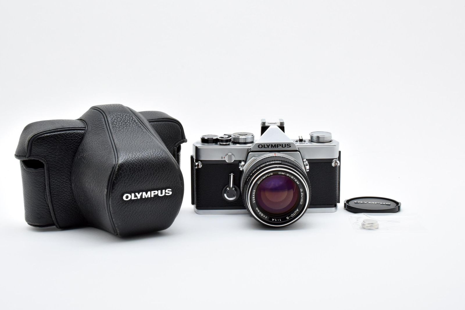 美品 Olympus OM-1 50mm F1.4 モルト新品交換済 #8976