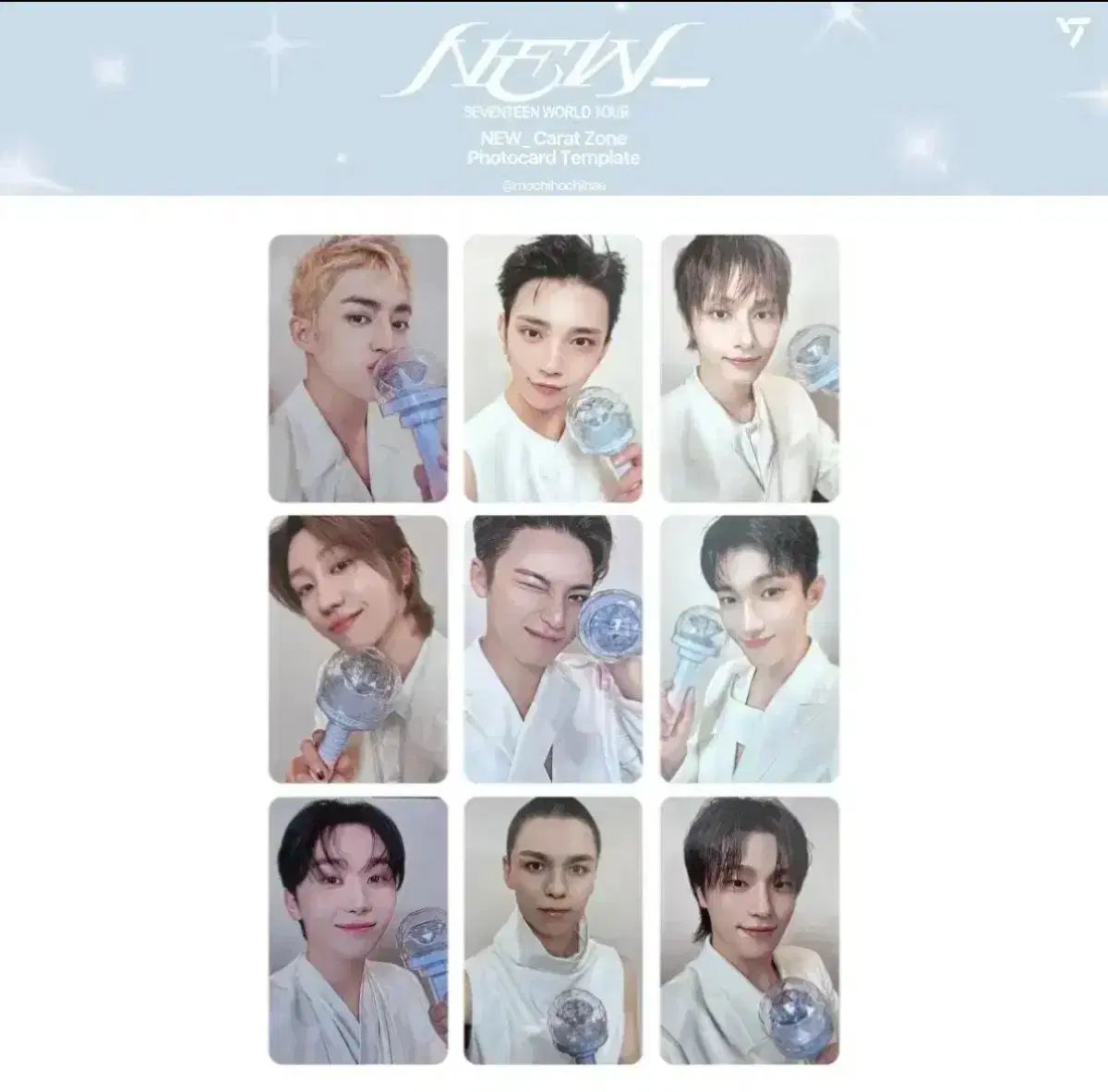 SEVENTEEN セブンティーン セブチ ニュー NEW チャニ コンサート CARAT ZONE カラットゾーン セット 眼鏡