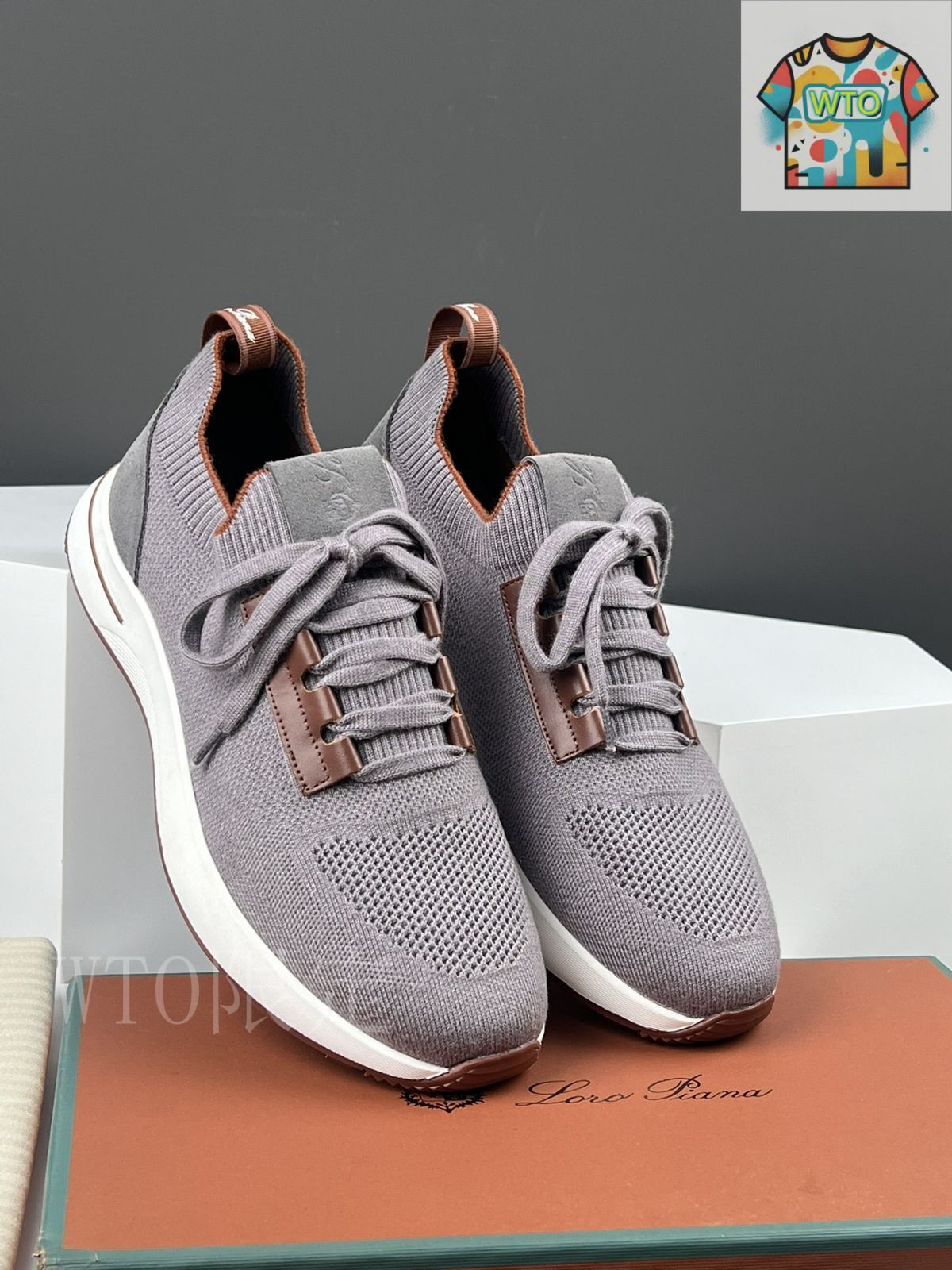 ◼︎ロロピアーナ Loro Piana 靴 ニットオープンウォーク ウィッシュ Shoes | Loro Piana