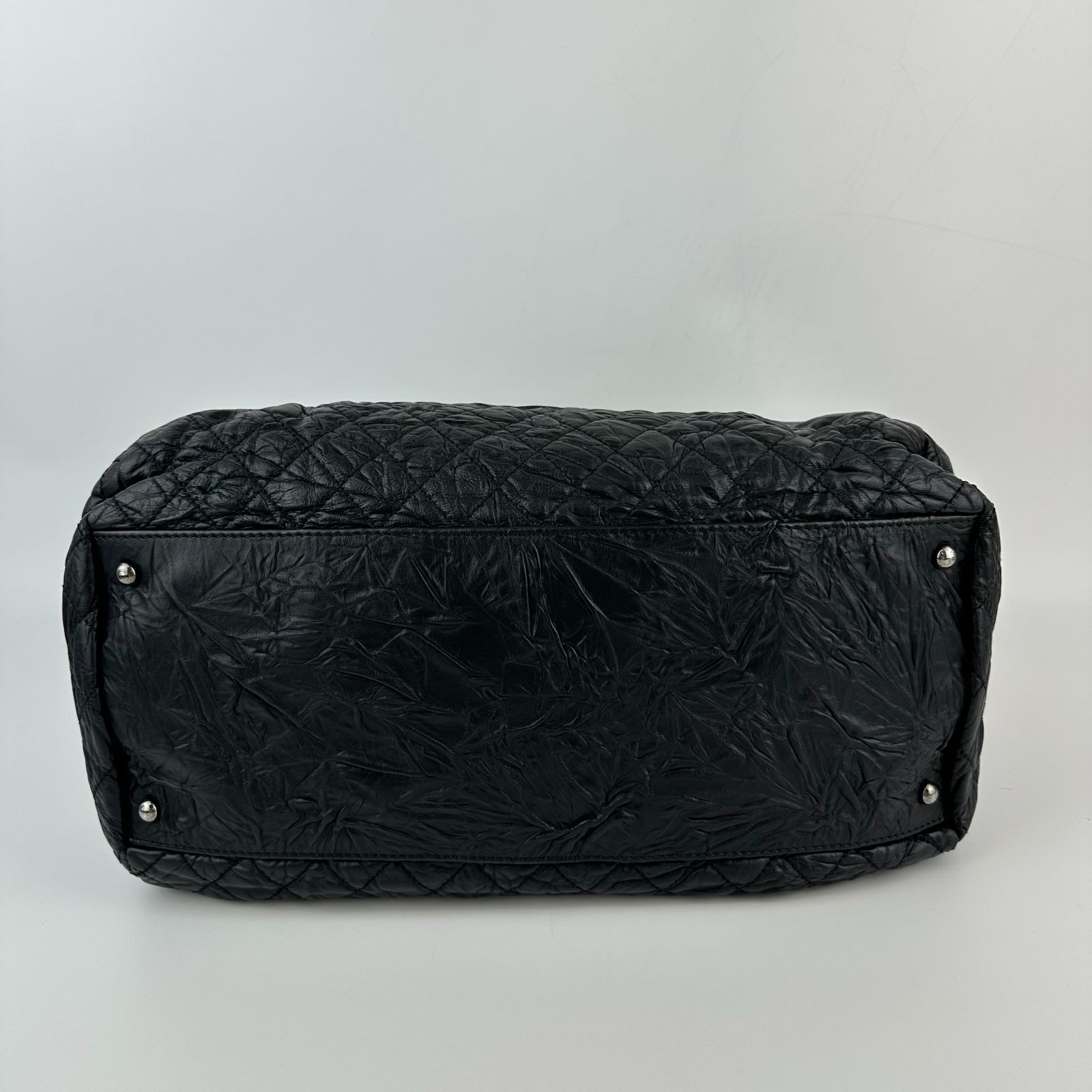 CHANEL シャネル ココマーク マトラッセ ボストンバッグ