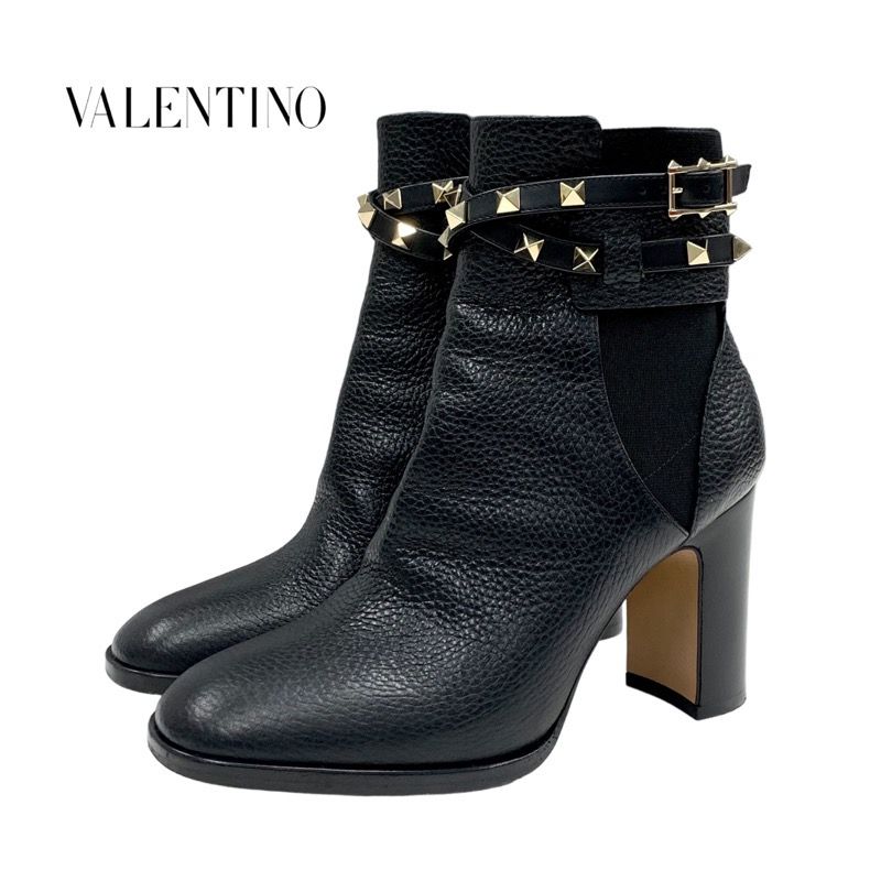 ヴァレンティノ VALENTINO ブーツ ショートブーツ 靴 シューズ ロック ...