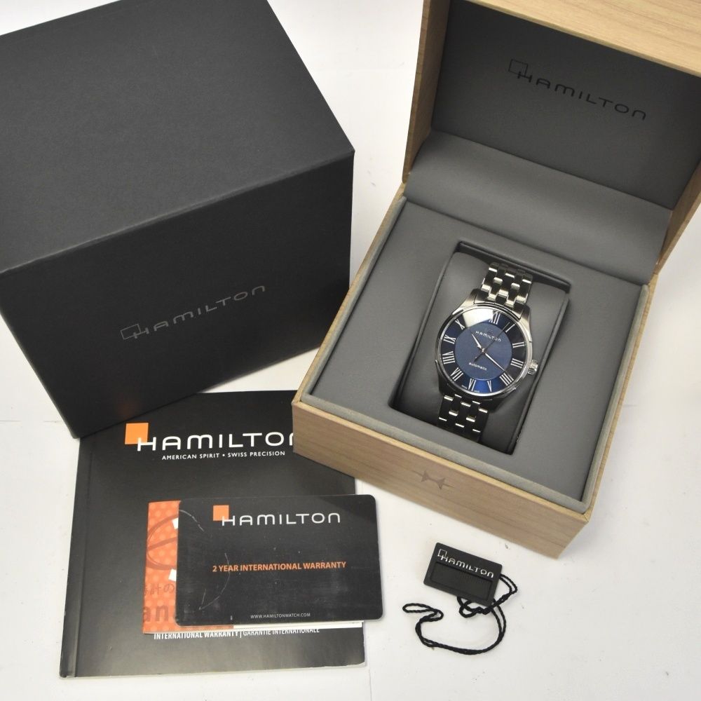ハミルトン HAMILTON H425350 ジャズマスター オート 裏スケ 自動巻き 