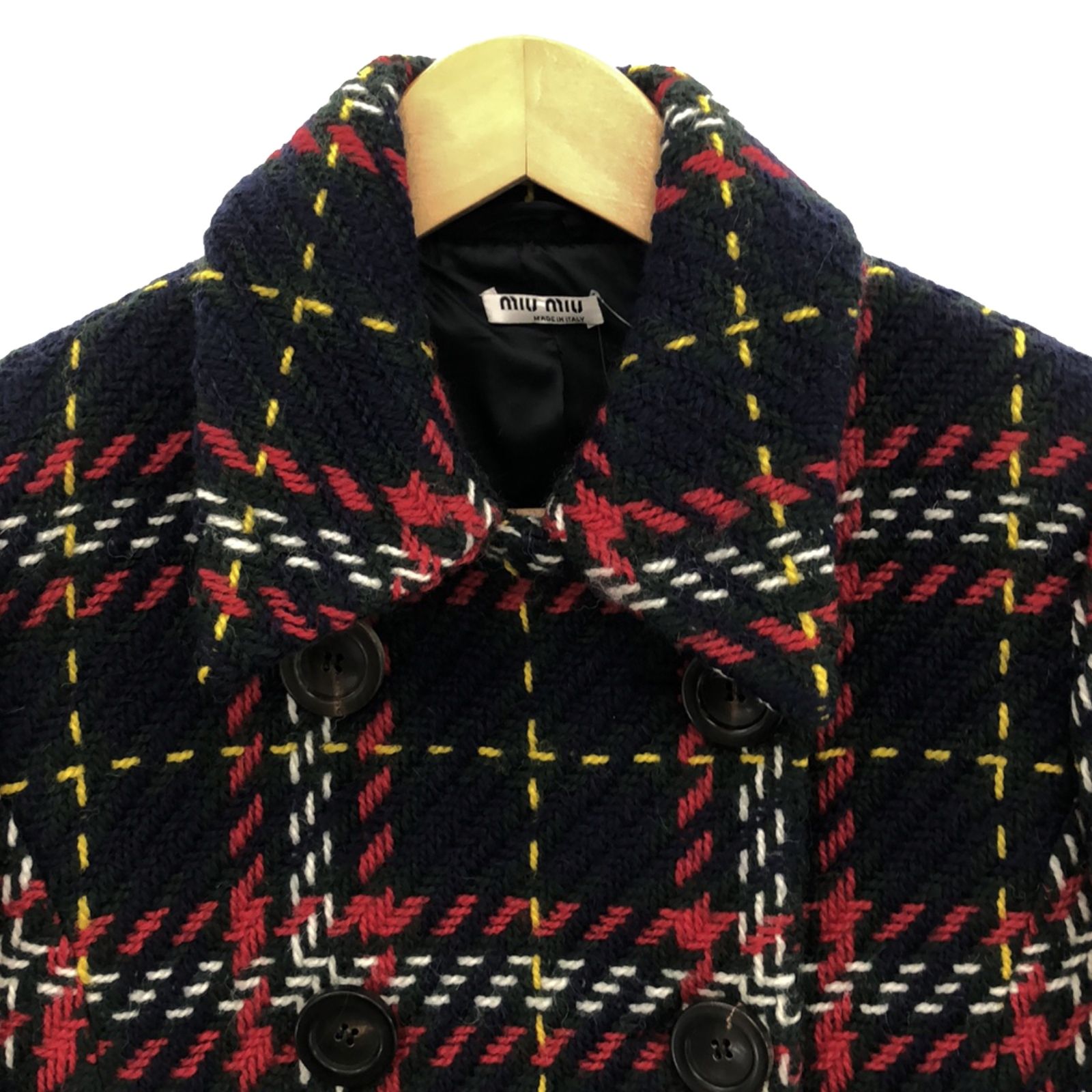 ミュウ ミュウ Pコート ピーコート MIUMIUミュウミュウ コート