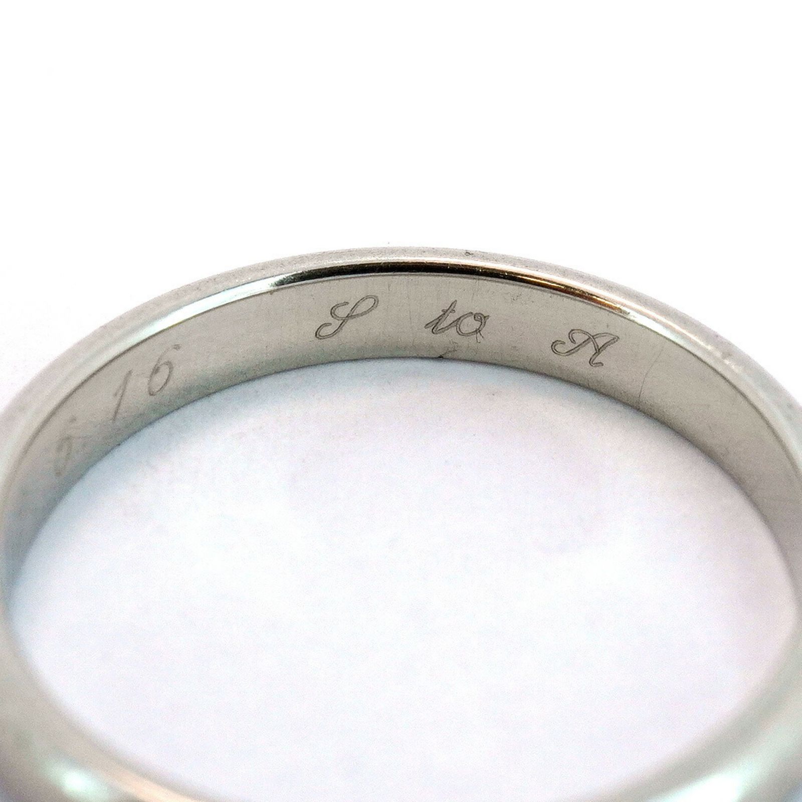ティファニー フォーエバー バンドリング 16号 PT950 メンズ E1630 ティファニー フォーエバー バンドリング 16号 PT950 メンズ E1630
